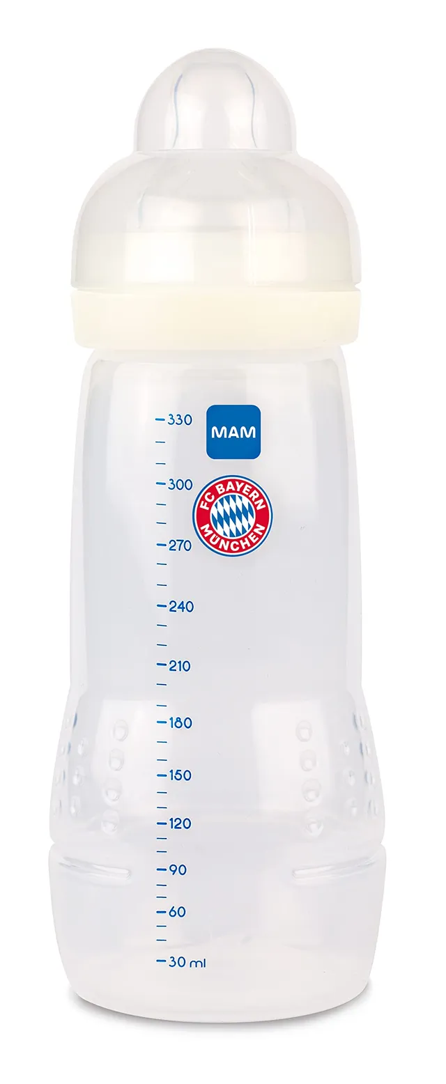 mam-easy-active-fc-bayern-m-nchen-babyflasche-330-ml-mit-silikon-sauger-gr-2-ab- image 1