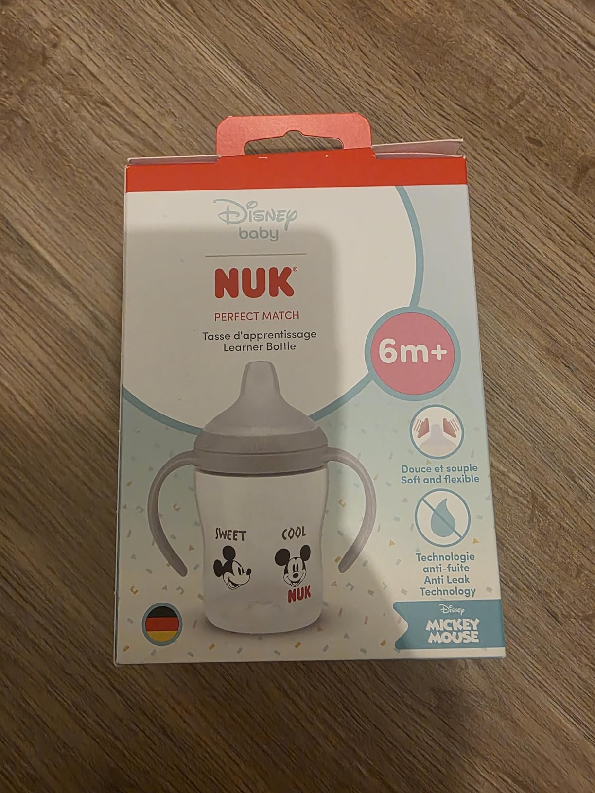 Der erste Becher der funktioniert