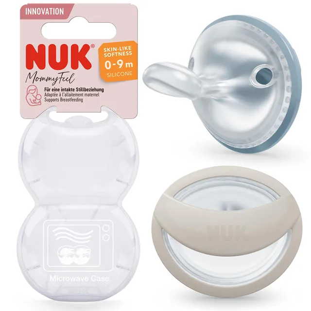 nuk-mommyfeel-babyschnuller-0-9-monate-jeans-greige-stillfreundlich-bpa-freies-s image 1