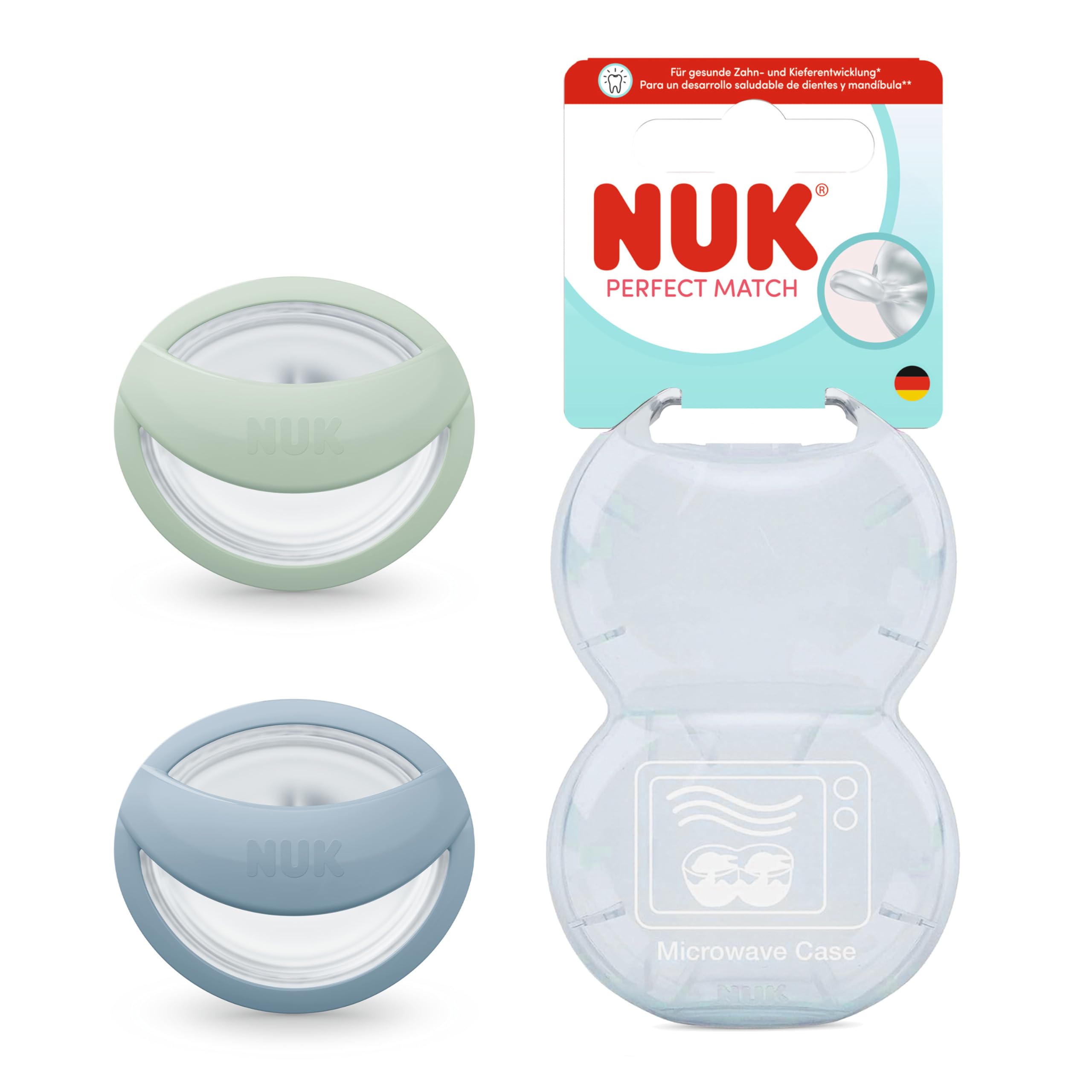 nuk-perfect-match-baby-schnuller-0-6-monate-stillfreundlich-und-orthodontisch-gr image 1
