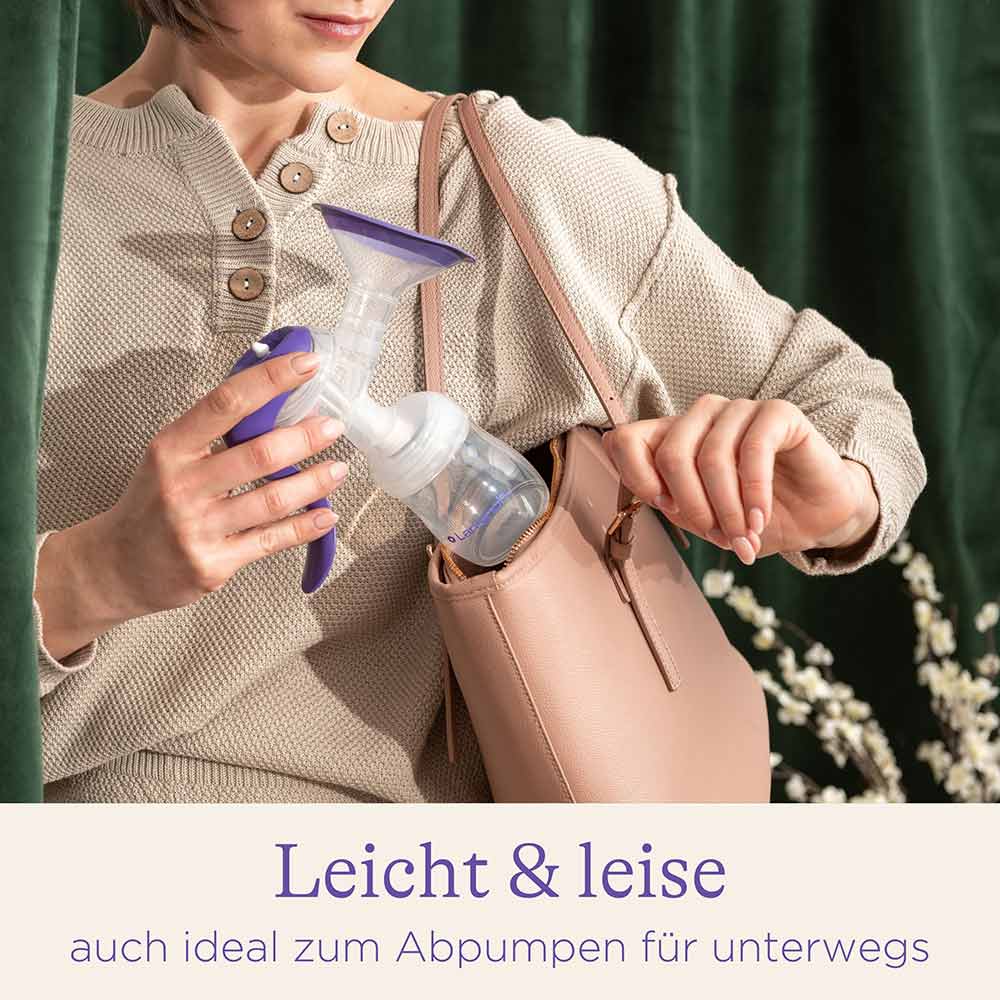 lansinoh-handmilchpumpe-effizientes-abpumpen-mit-manueller-kontrolle image 2