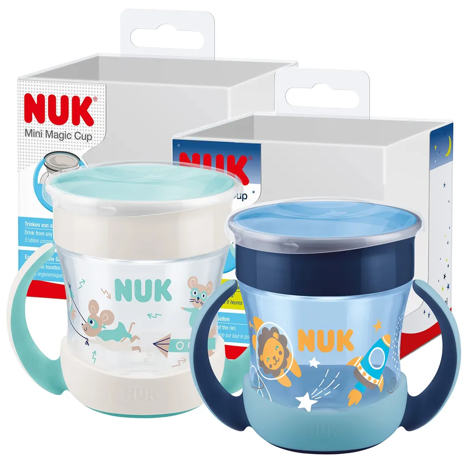 nuk-mini-magic-cup-night-trinklernbecher-2er-set-160-ml-ab-6-monaten-leuchtet-im image 1