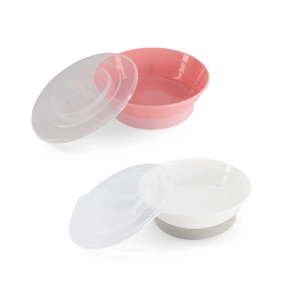 twistshake-2x-baby-sch-ssel-bpa-freier-entw-hnungsnapf-mit-luftdichtem-deckel-ro image 1