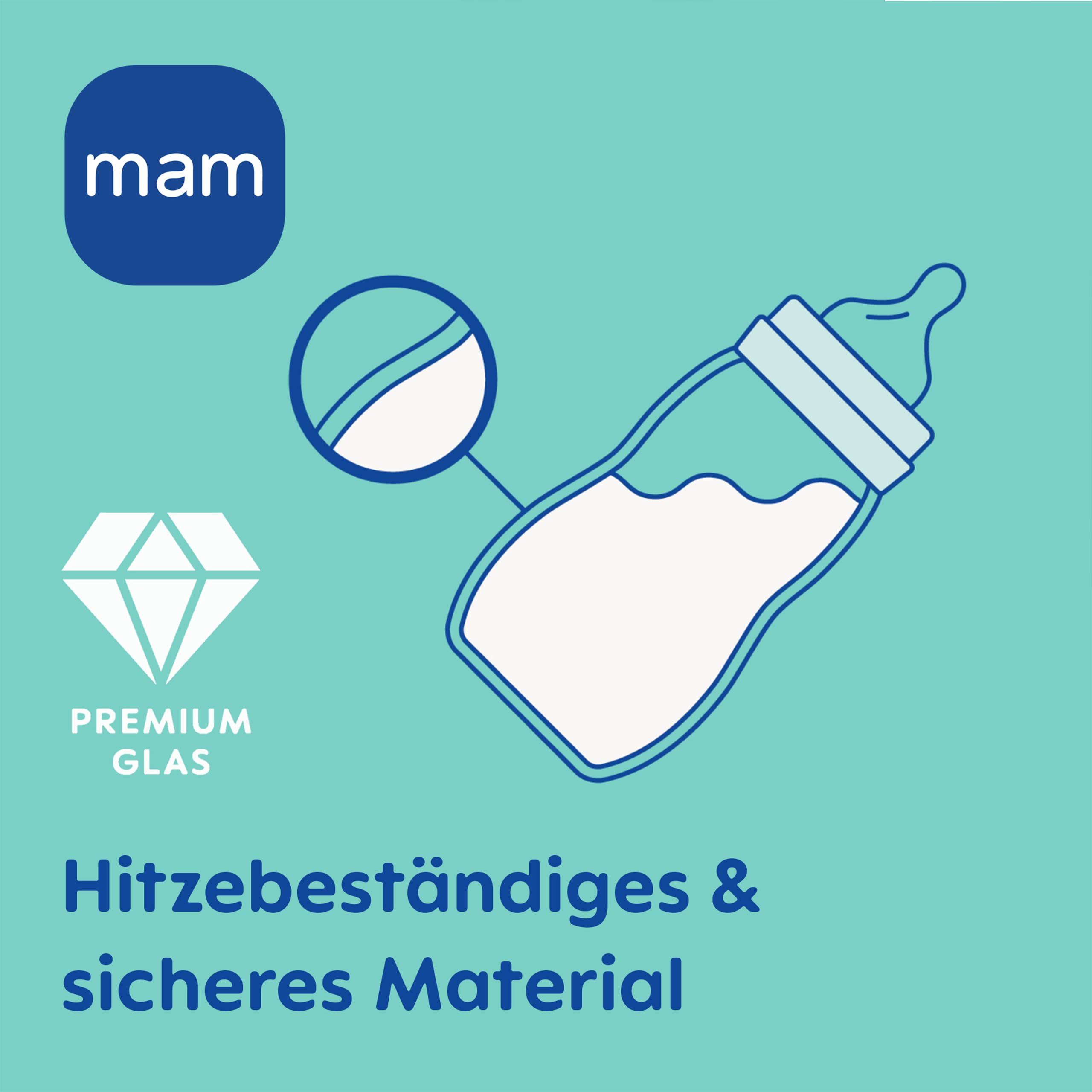 mam-feel-good-glasflasche-geschenk-set-3-glas-babyflaschen-0-monate-mit-skinsoft image 3