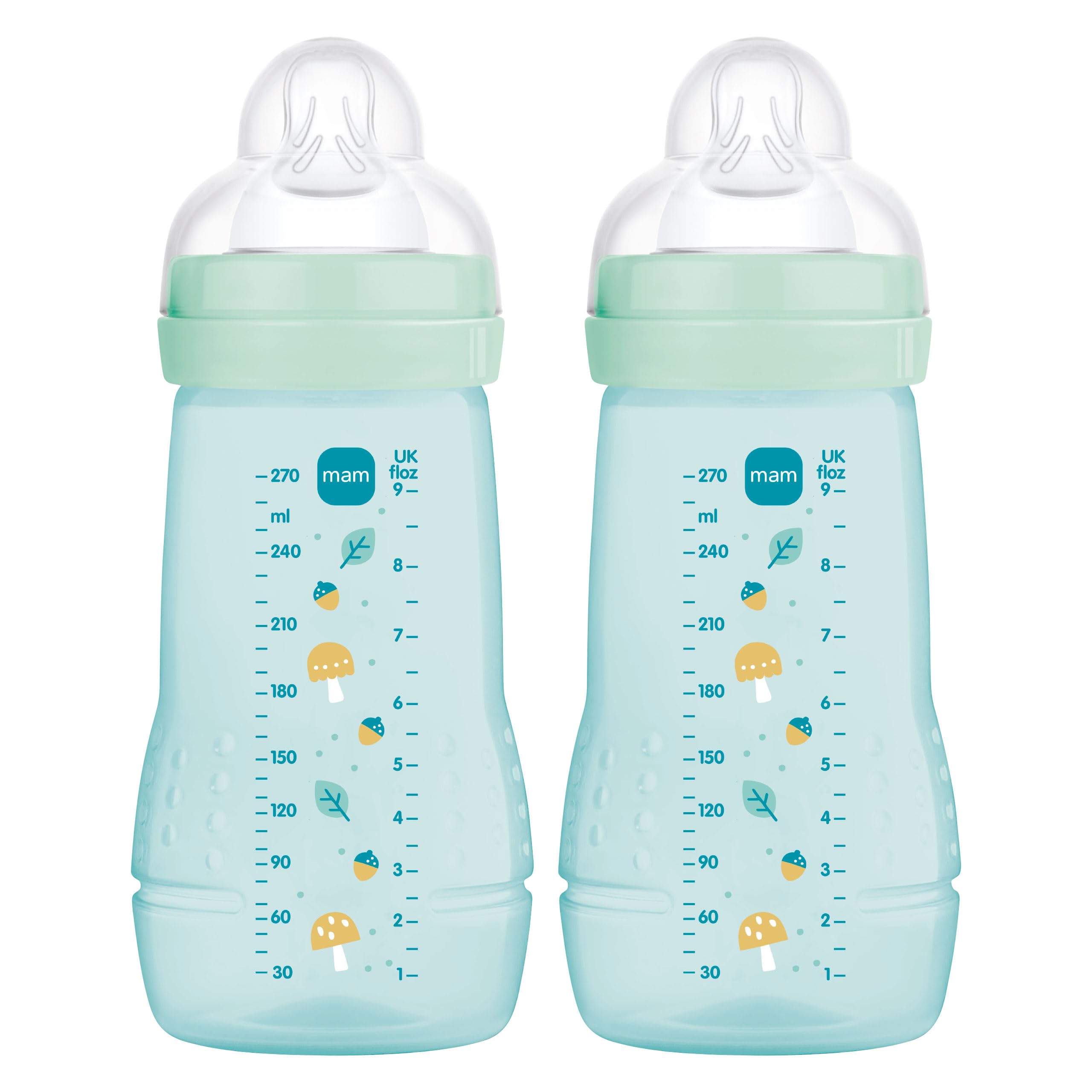 mam-easy-active-babyflasche-2x-270-ml-0-monate-sauger-gr-1-pilze-skinsoft-siliko image 2