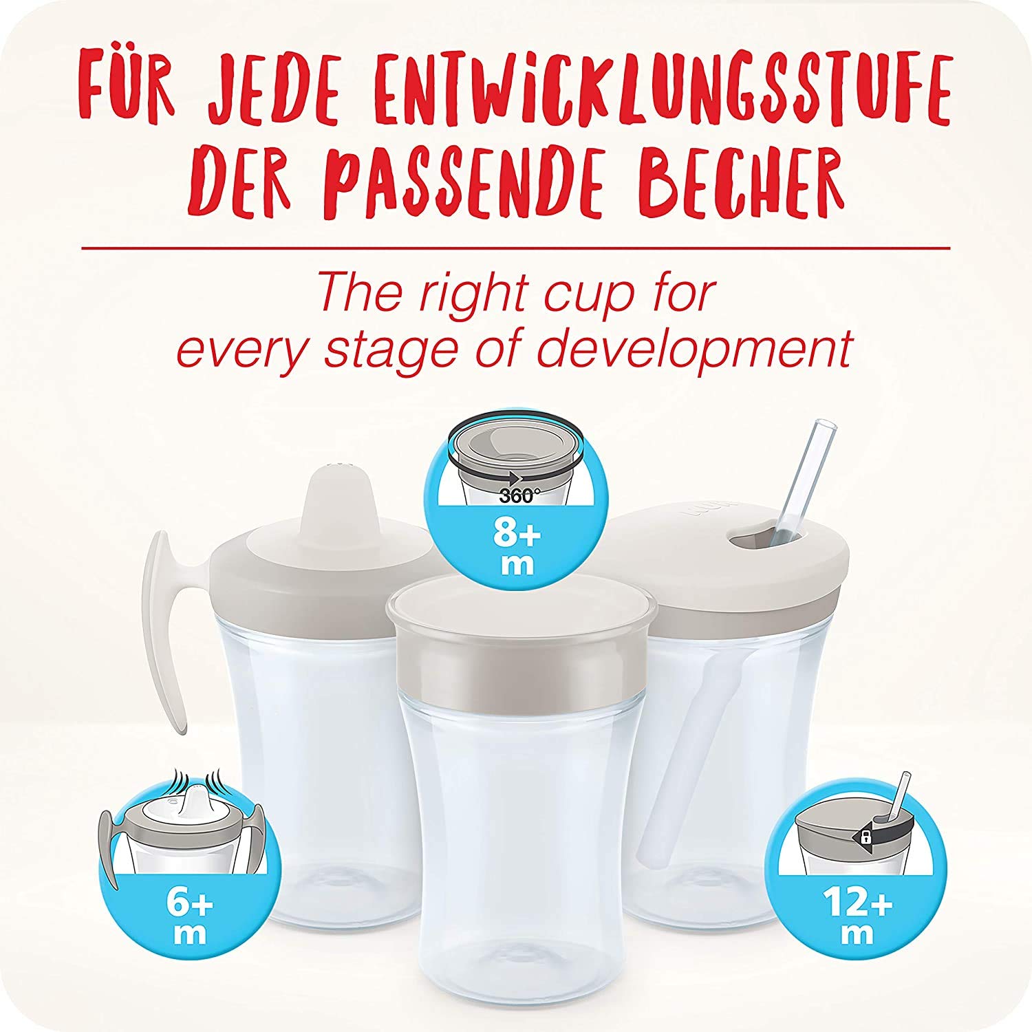 nuk-magic-cup-trinklernbecher-mit-gravur-230-ml-ab-8-monaten-mickey-mouse-grau image 6