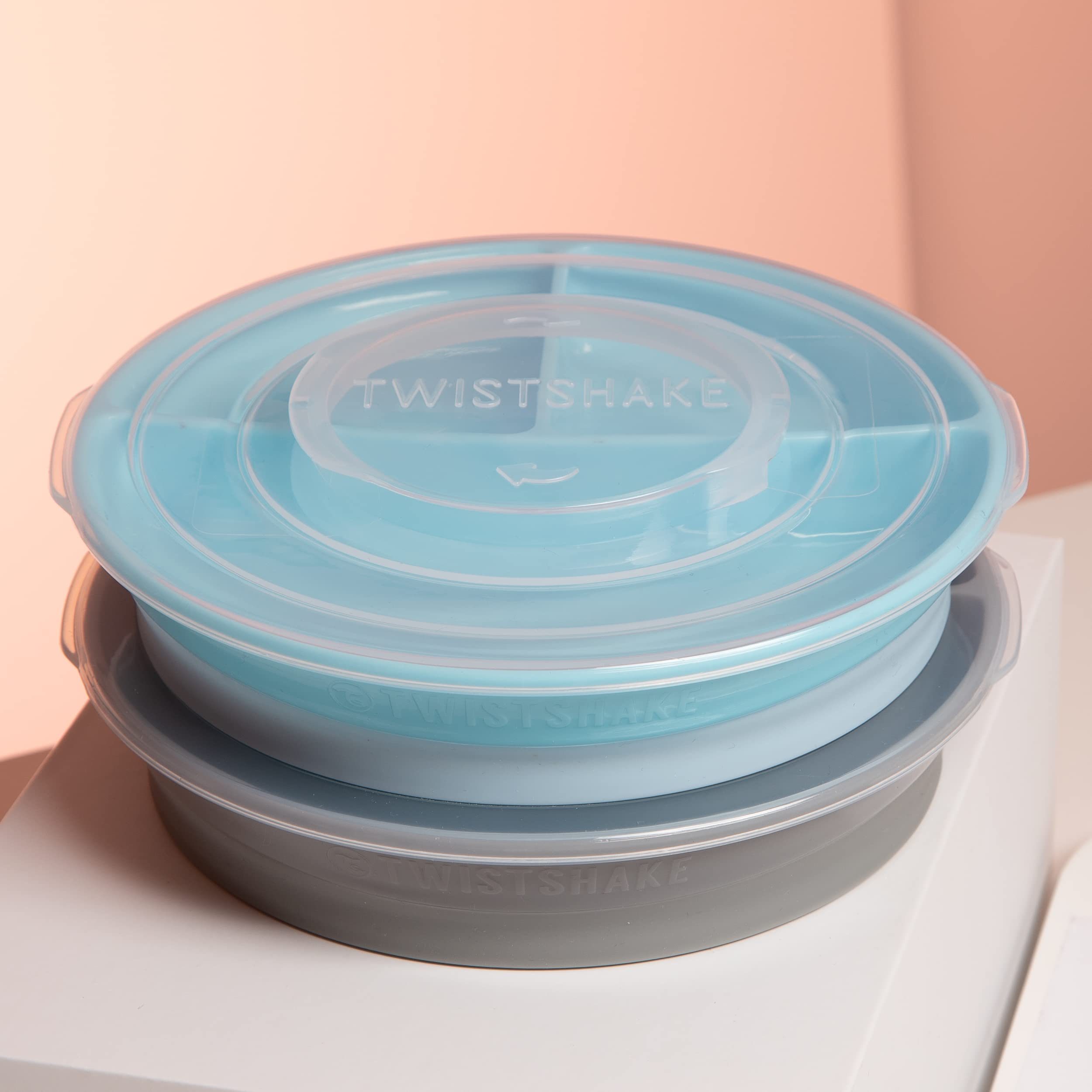 twistshake-2x-geteilter-babyteller-mit-luftdichtem-deckel-bpa-frei-grau-blau image 4