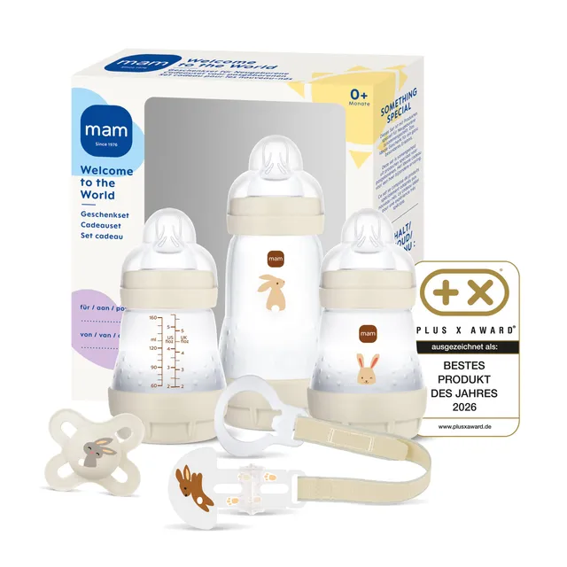 mam-easy-start-anti-colic-welcome-set-3-babyflaschen-schnuller-schnullerband-0-m image 1