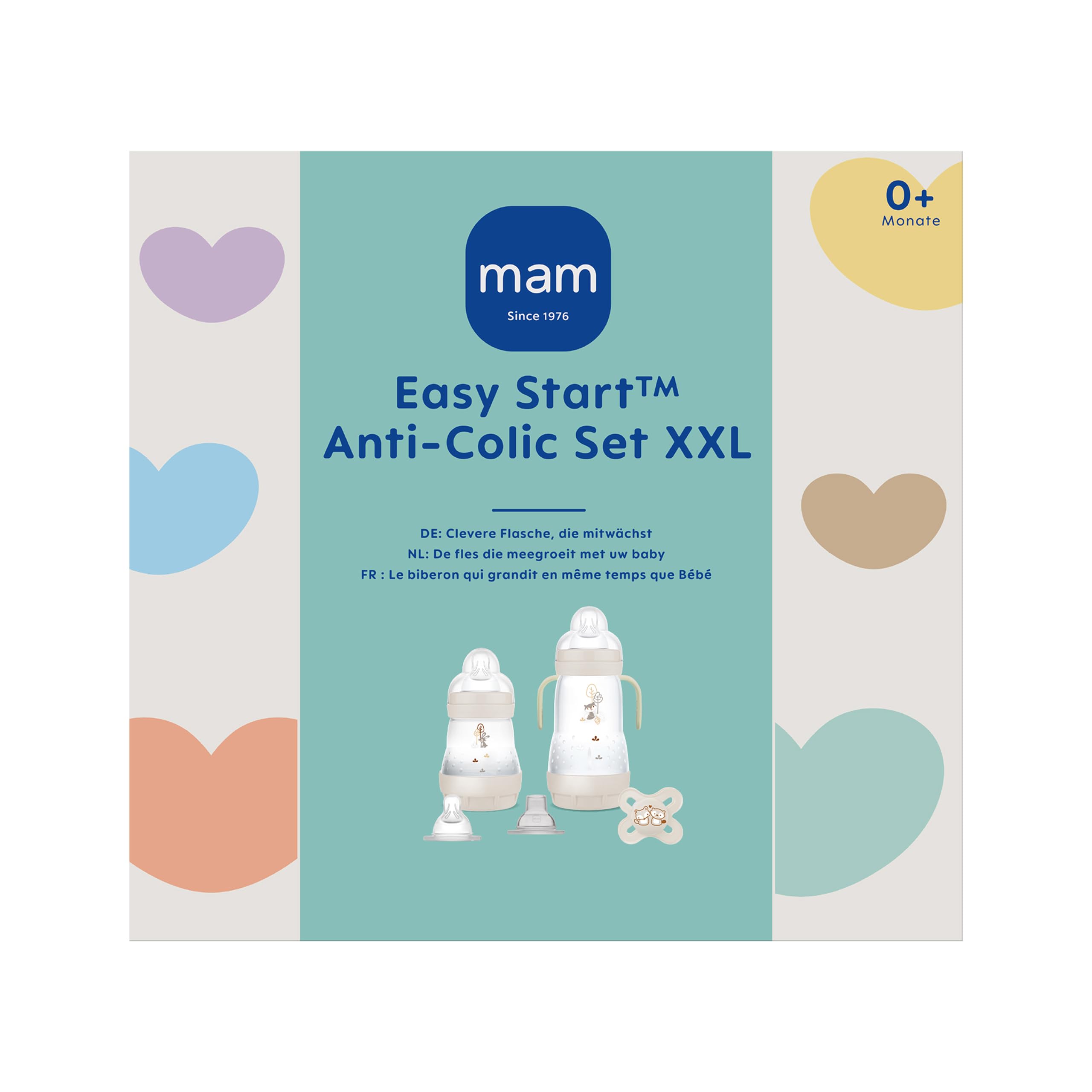 mam-easy-start-anti-colic-babyflaschen-set-xxl-mit-schnuller-mitwachsende-baby-e image 2