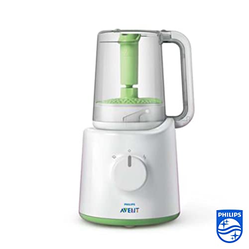 philips-avent-2-in-1-babynahrungszubereiter-dampfgarer-und-mixer-800-ml-modell-s image 8