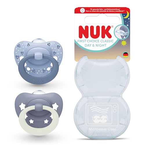 nuk-first-choice-classic-day-night-baby-schnuller-6-18-monate-kieferorthop-disch image 8