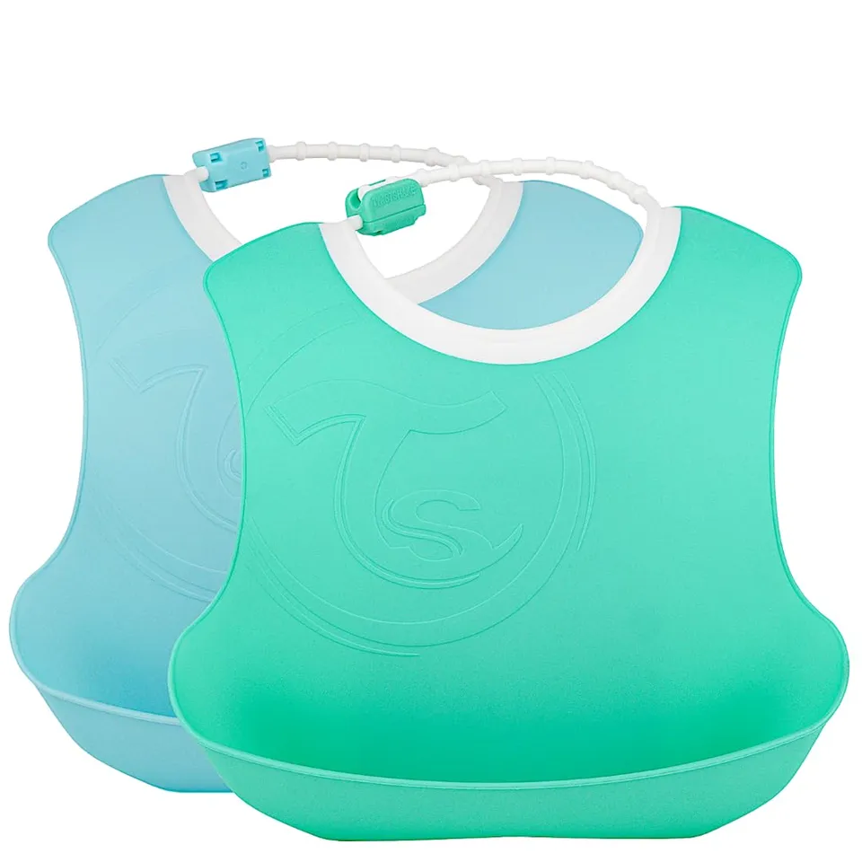 twistshake-babyl-tzchen-2er-pack-verstellbar-wasserdicht-bpa-frei-blaugr-n image 1