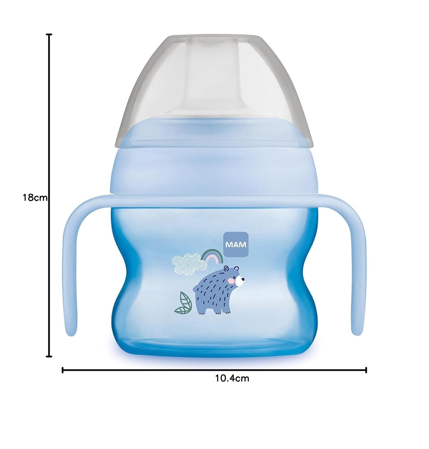 mam-starter-cup-trinklernbecher-150-ml-rutschsichere-griffe-ab-4-monate-b-r image 6