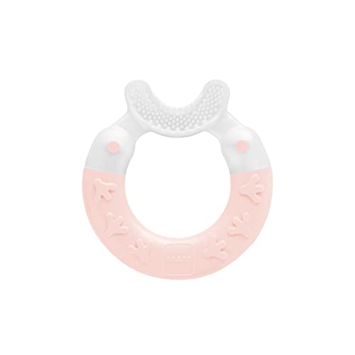 mam-bite-brush-bei-ring-rosa-zahnungshilfe-mit-weichen-borsten-ab-3-monaten-bpa- image 7