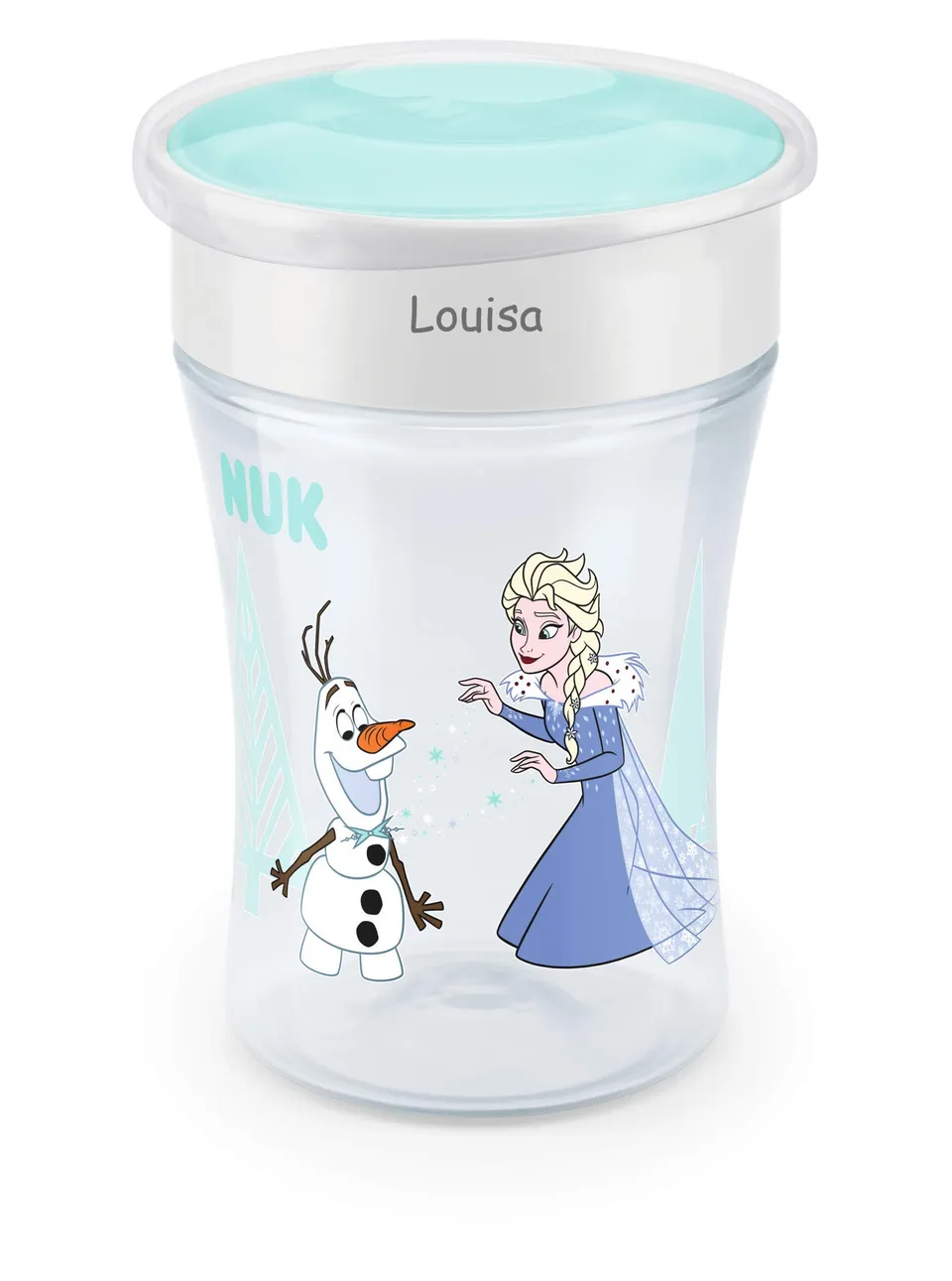 nuk-magic-cup-trinklernbecher-mit-gravur-230-ml-360-trinkrand-ab-8-monaten-katze image 1