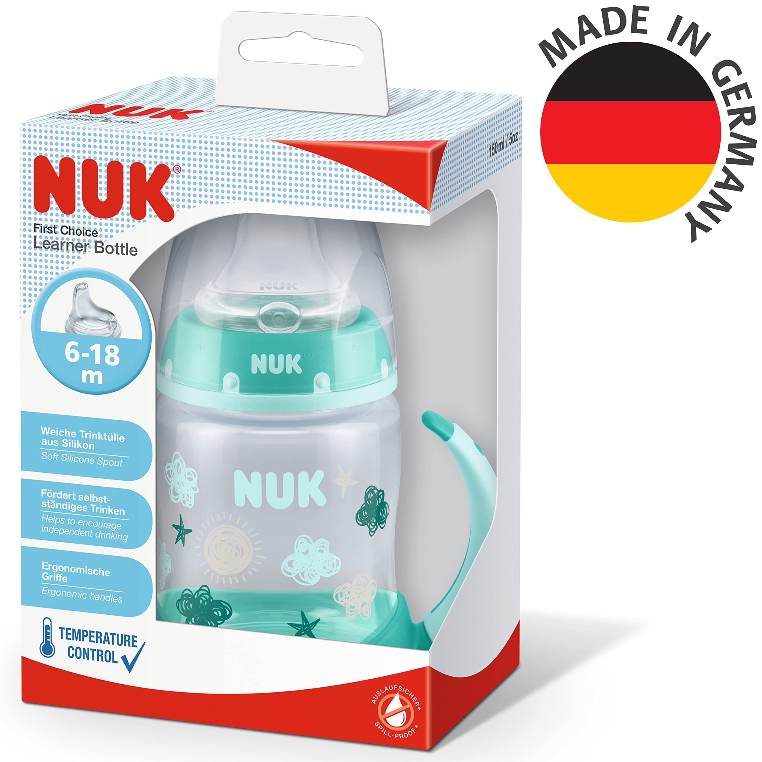 nuk-first-choice-trinklernflasche-150-ml-ab-6-18-monaten-temperature-control-aus image 8