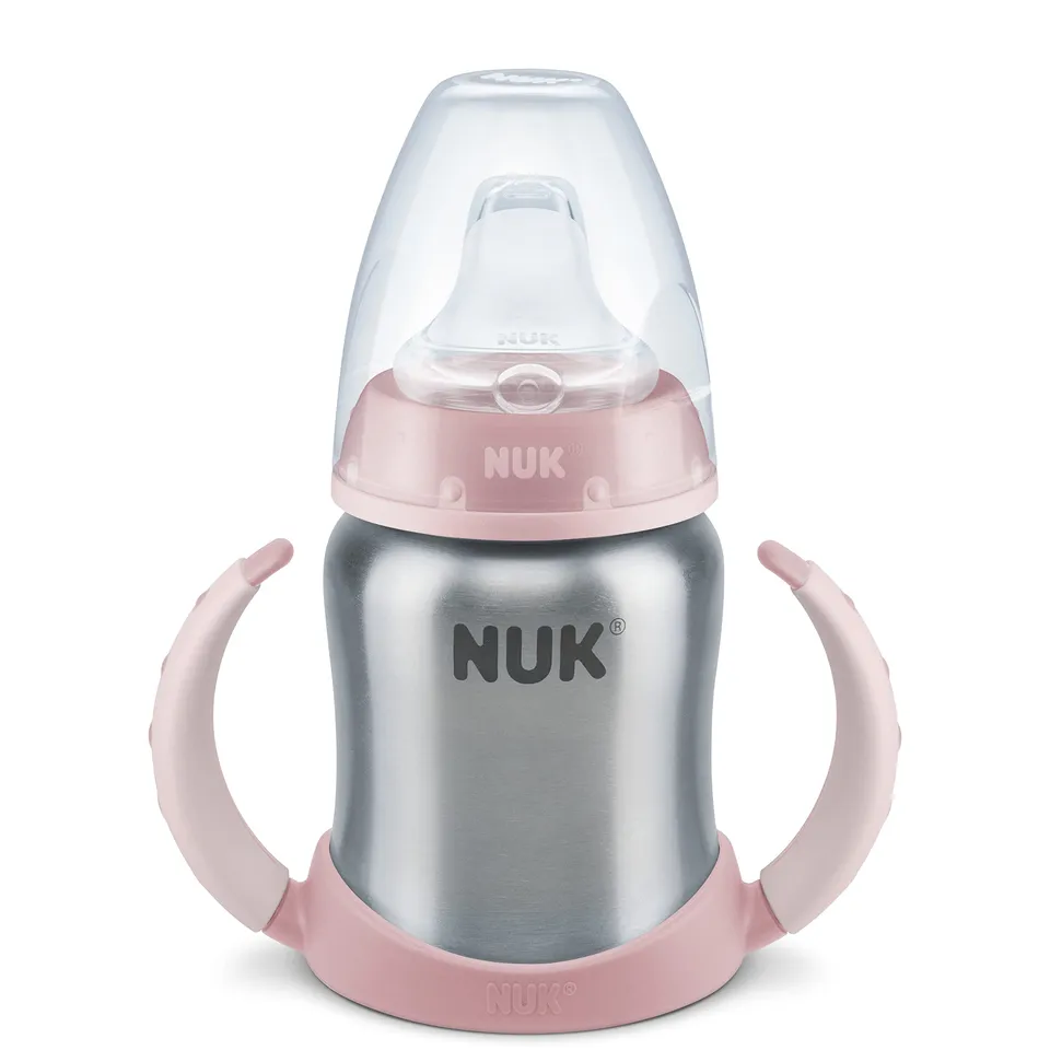 nuk-learner-cup-trinklernbecher-aus-edelstahl-125-ml-6-18-monate-auslaufsicher-d-2 image 1