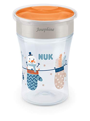 nuk-magic-cup-trinklernbecher-mit-gravur-230-ml-ab-8-monaten-snow-edition-grau image 8
