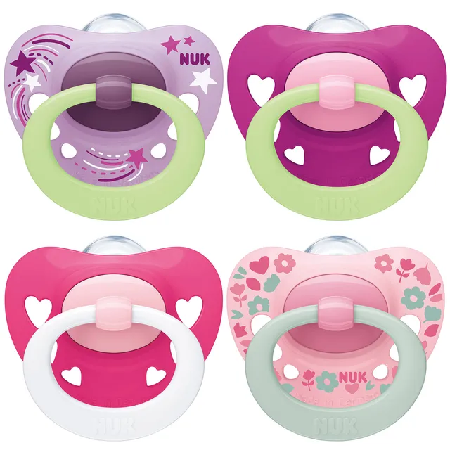 nuk-signature-schnuller-4er-set-2x-signature-2x-signature-night-mit-leuchteffekt-4 image 1
