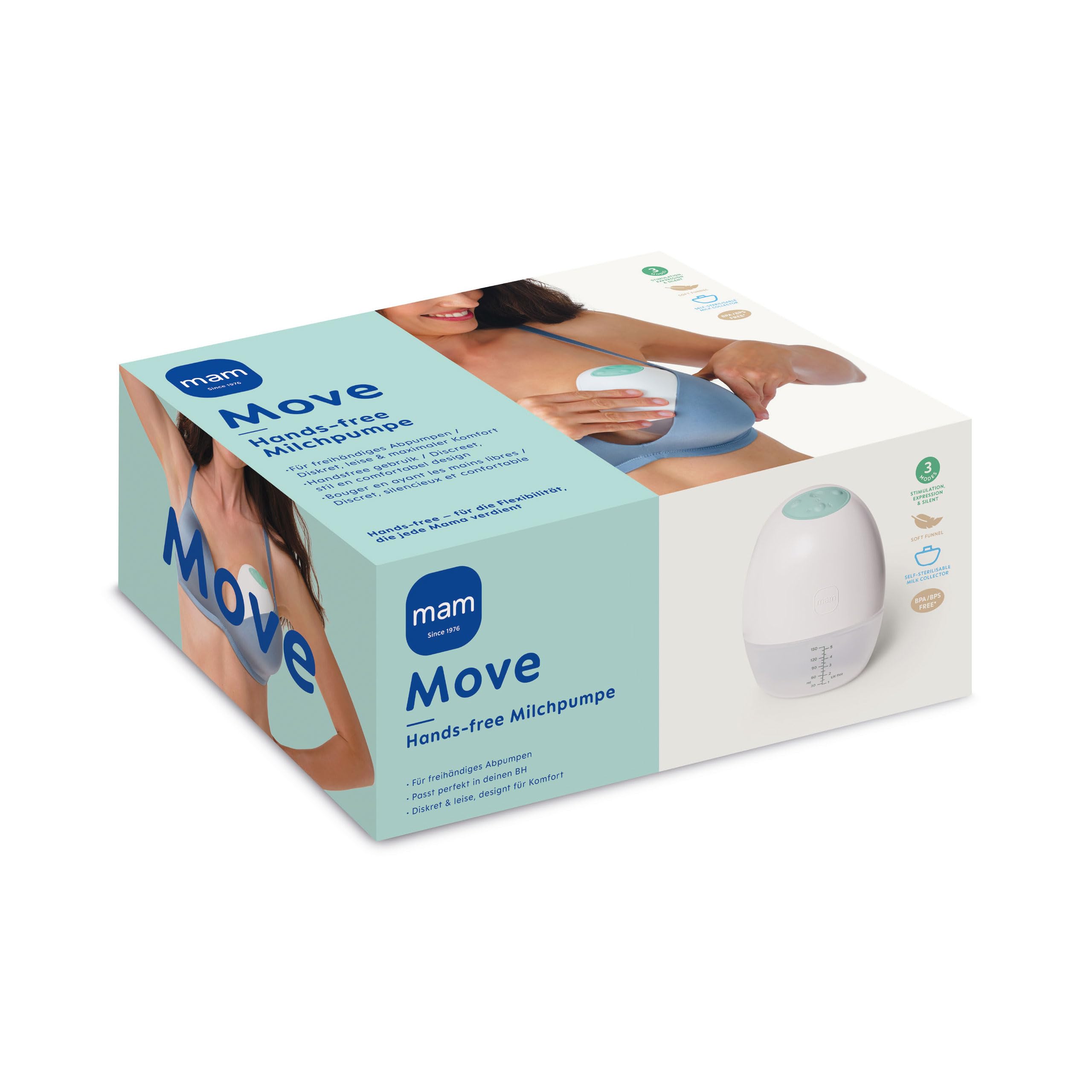 mam-move-hands-free-milchpumpe-set-elektrische-tragbare-milchpumpe-mit-3-modi-2- image 2