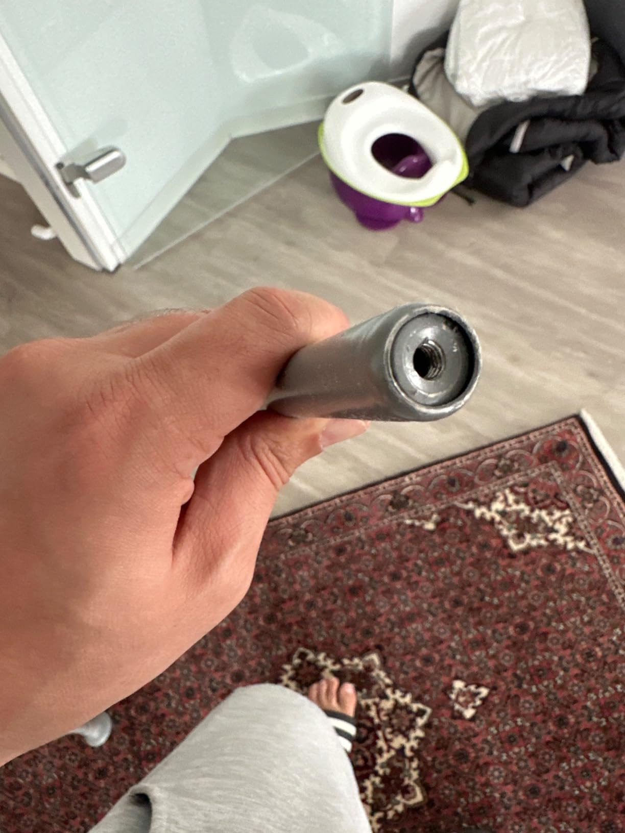 Rückenretter im Bad!