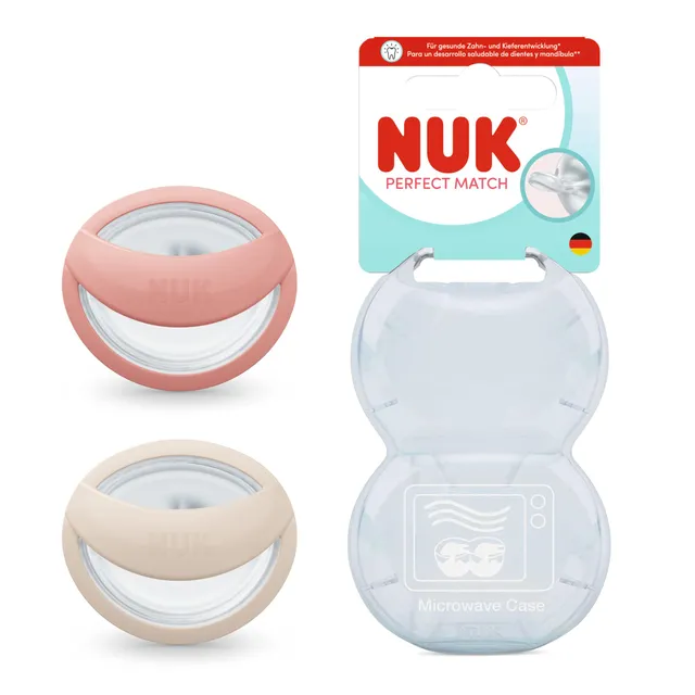 nuk-perfect-match-baby-schnuller-0-6-monate-stillfreundlich-kieferorthop-disch-b image 1