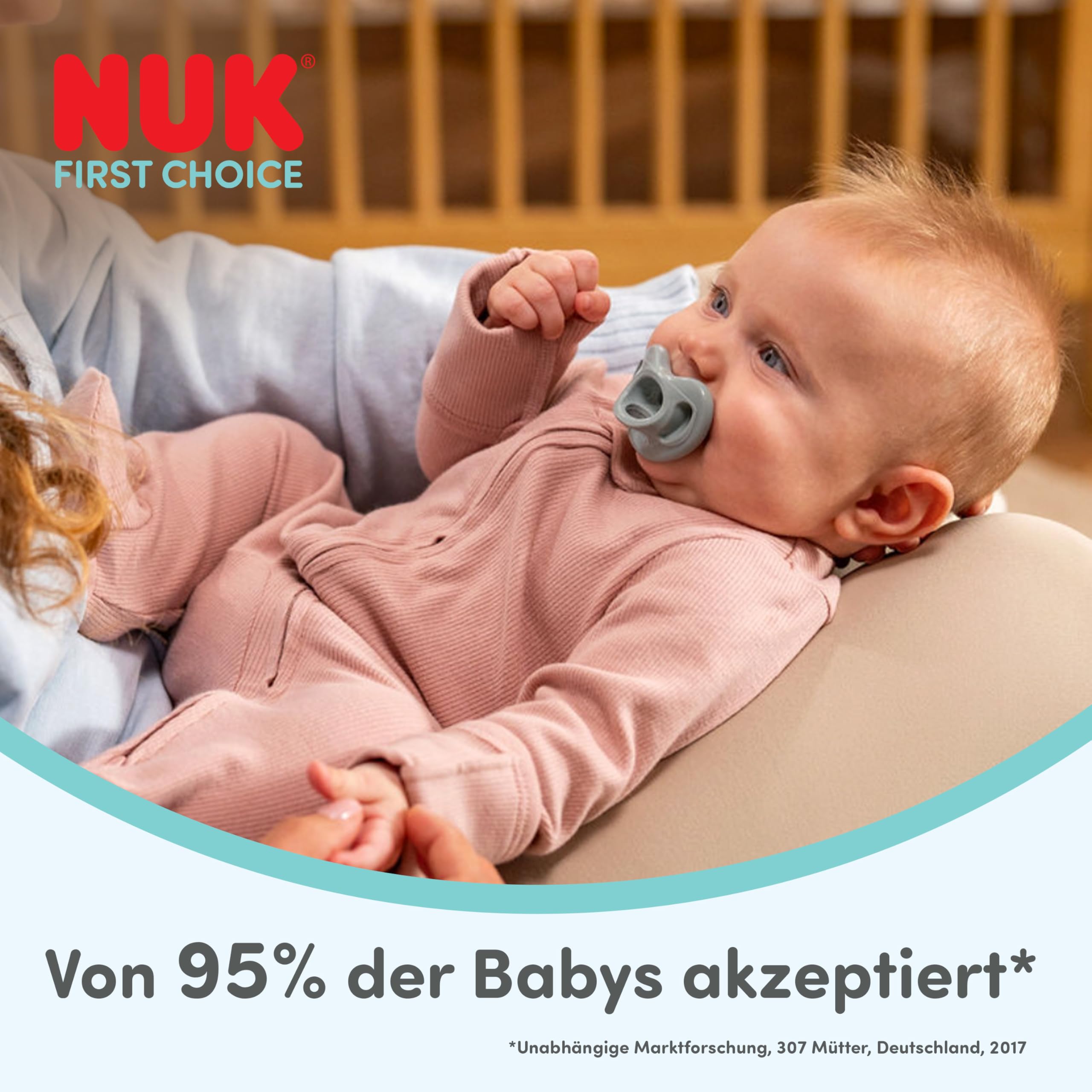 nuk-first-choice-soft-baby-schnuller-0-6-monate-100-silikon-kieferorthop-disch-g image 2