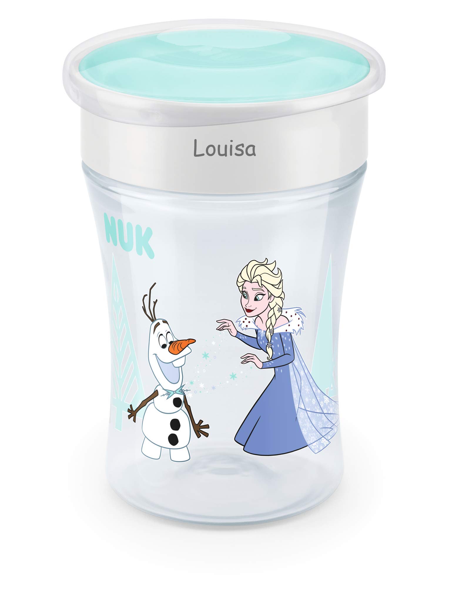 nuk-magic-cup-trinklernbecher-mit-gravur-230-ml-360-trinkrand-ab-8-monaten-katze image 1