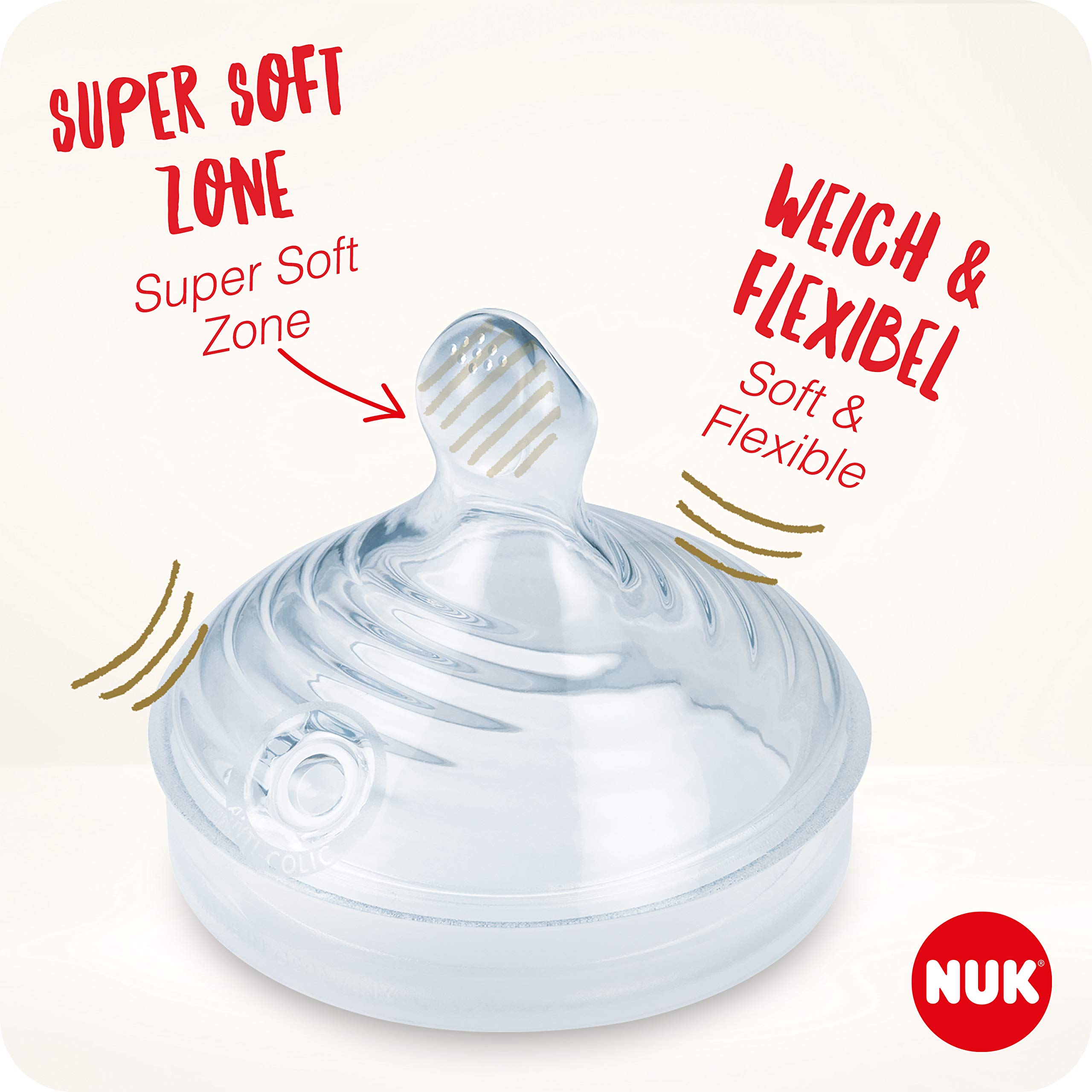 nuk-nature-sense-babyflaschen-set-2x-260-ml-6-18-monate-mit-brust-hnlichem-silik image 3