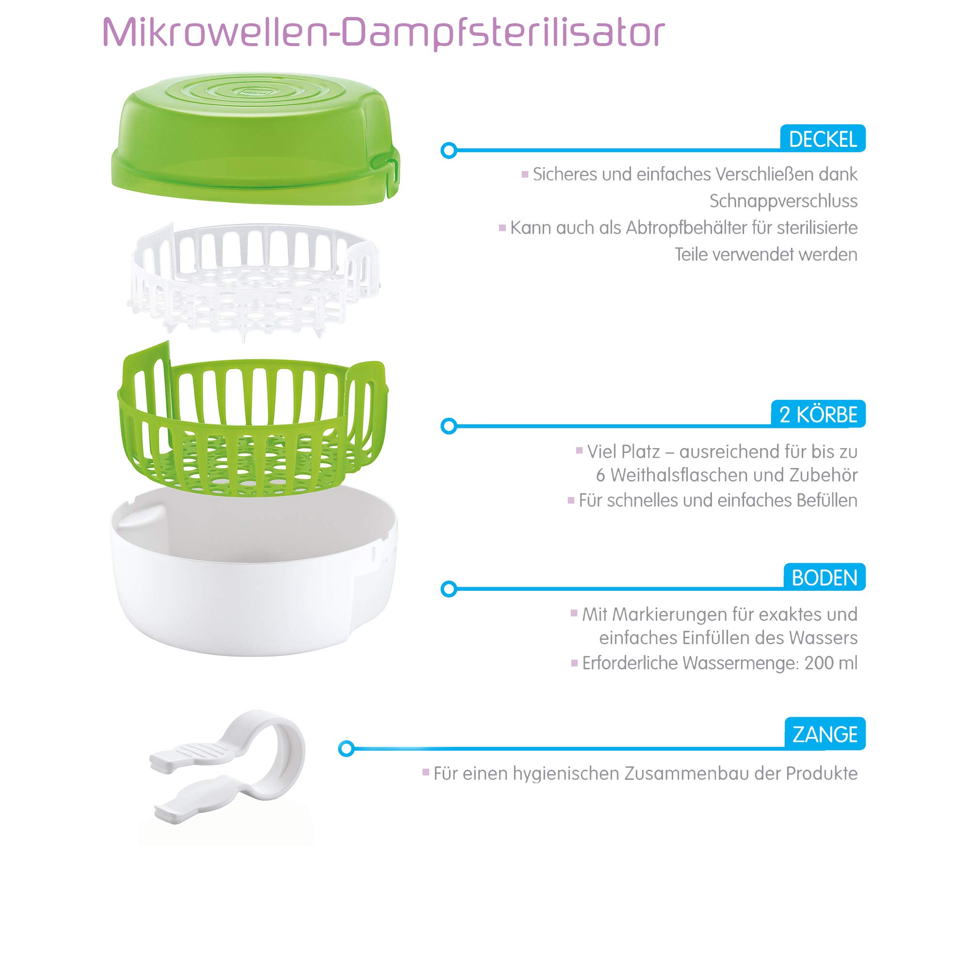 mam-mikrowellen-sterilisator-inkl-anti-colic-flasche-160-ml-wei-gr-n-sterilisier image 3