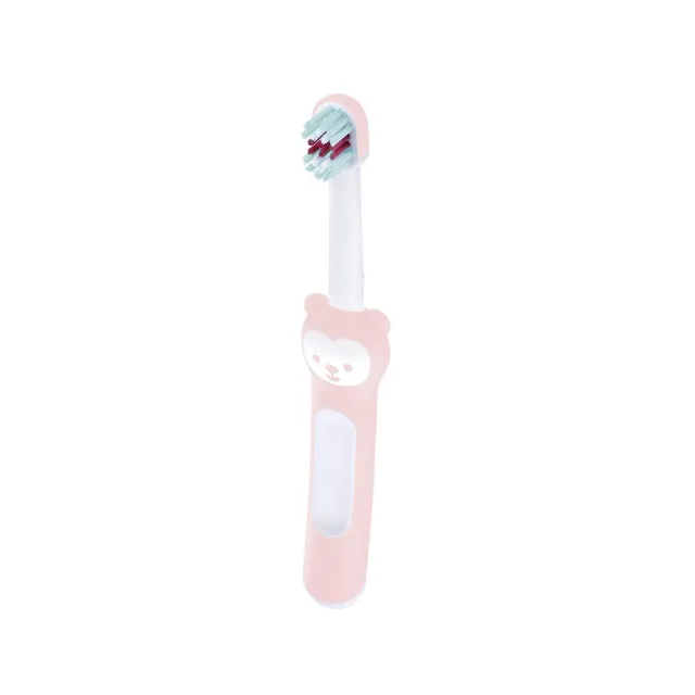 mam-baby-s-brush-babyzahnb-rste-rosa-ab-6-monaten image 1