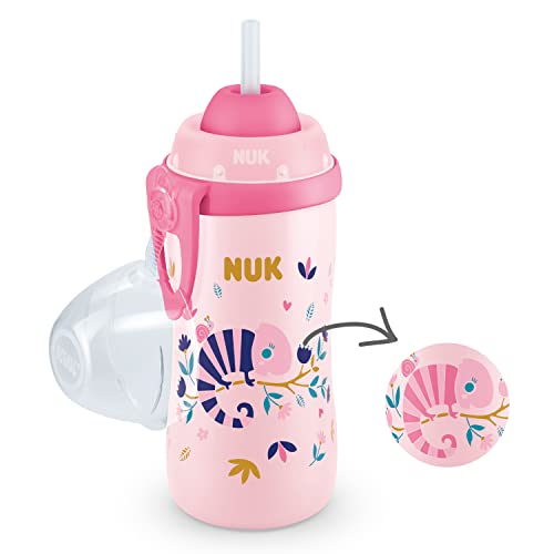 nuk-flexi-cup-trinklernflasche-mit-cham-leon-effekt-300-ml-12-monate-auslaufsich image 8