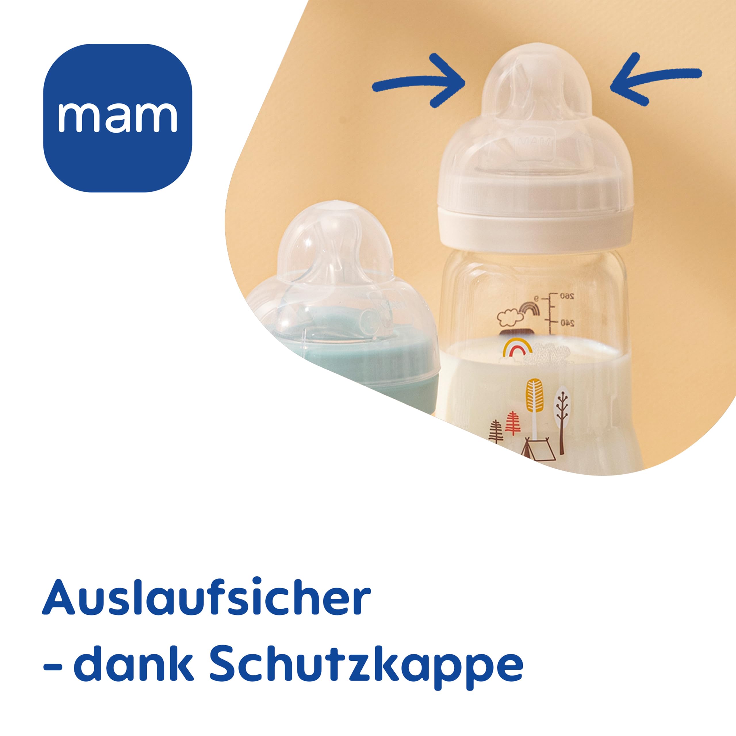 mam-feel-good-glasflasche-geschenk-set-3-glas-babyflaschen-0-monate-mit-skinsoft image 6
