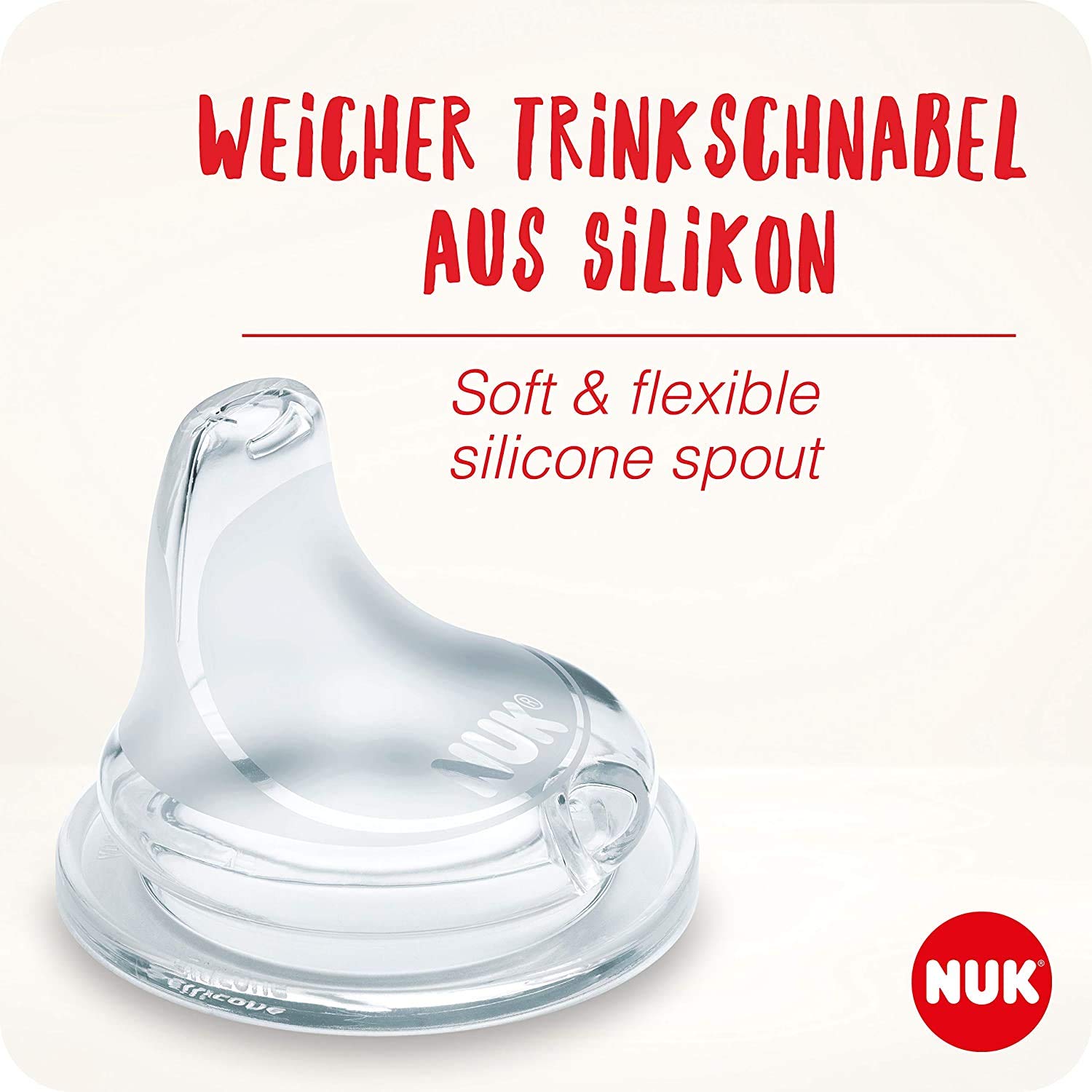 nuk-active-cup-edelstahl-trinkflasche-mit-gravur-215-ml-f-r-kinder-ab-12-monaten image 1