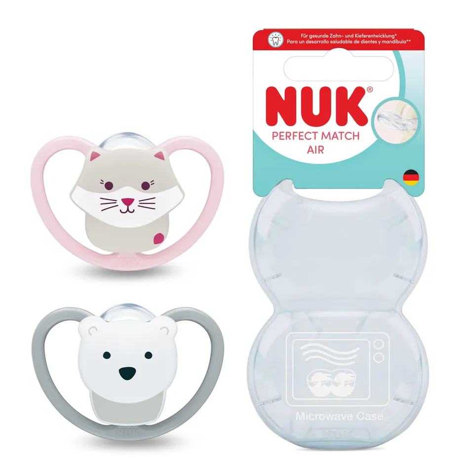 nuk-perfect-match-air-baby-schnuller-6-18-monate-kieferorthop-disch-bel-ftet-95- image 1