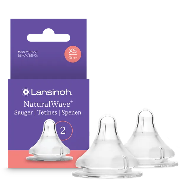 lansinoh-naturalwave-sauger-xs-ab-geburt-f-r-gestillte-babys-1-st-ck image 1