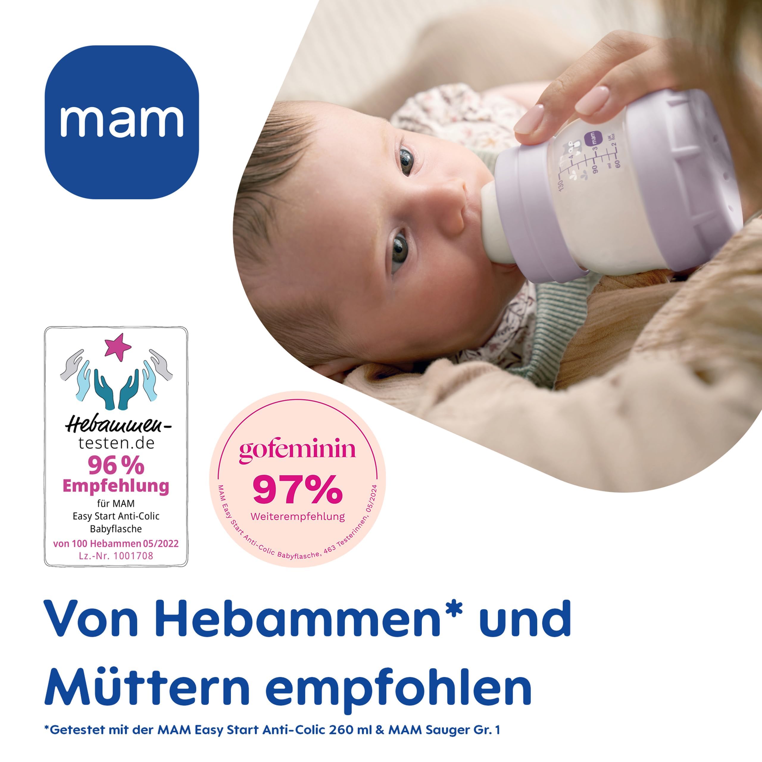mam-easy-start-geschenkset-mit-trockengestell-0-monate-2-babyflaschen-2-flaschen image 6