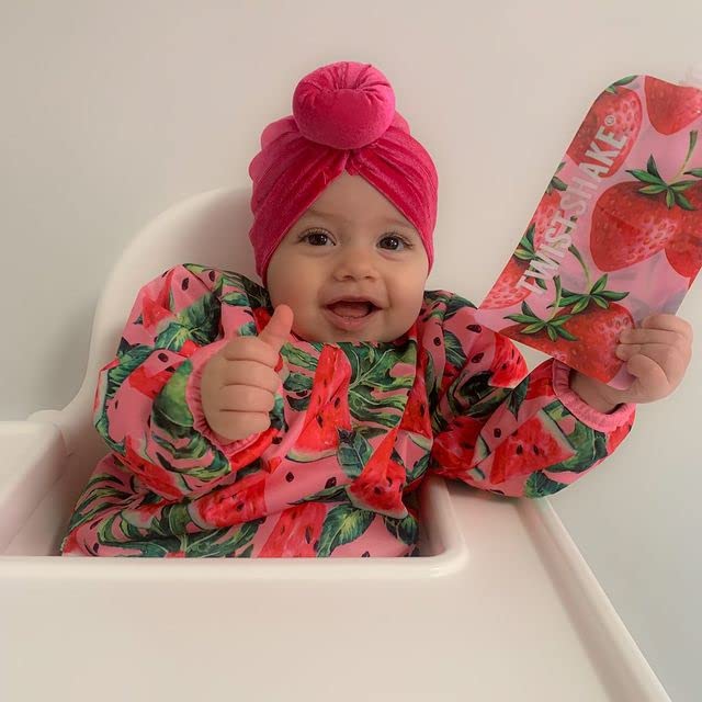 twistshake-baby-l-tzchen-mit-rmeln-und-auffangschale-wasserdicht-ab-6-monaten-wa image 7