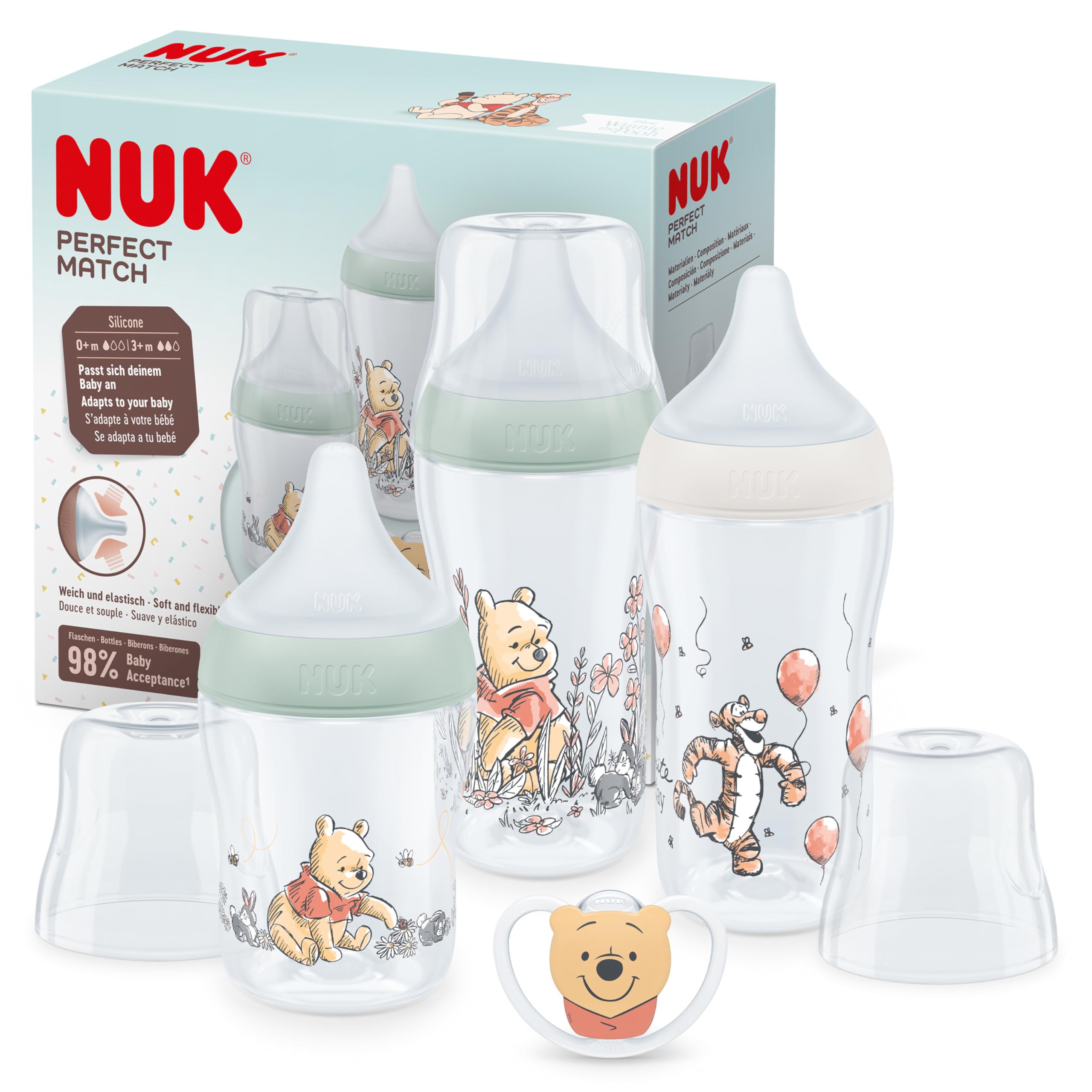 nuk-perfect-match-babyflaschenset-4-teilig-3-anti-colic-flaschen-space-schnuller image 1