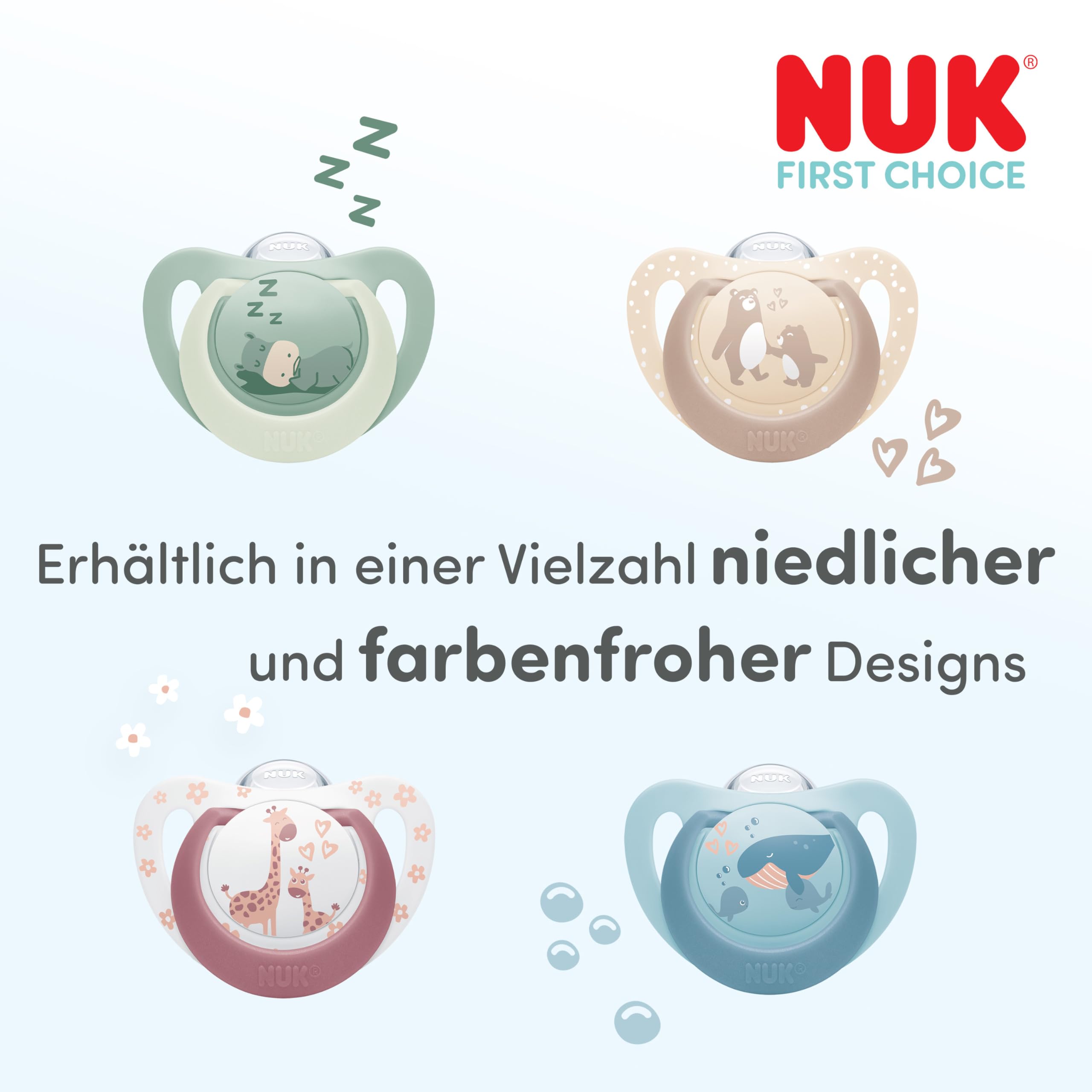 nuk-first-choice-baby-schnuller-18-36-monate-orthodontisch-schildkr-te-wal-2-st- image 4