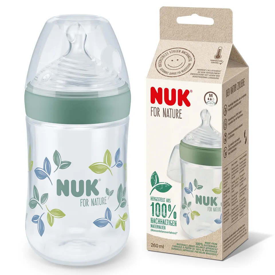 nuk-for-nature-babyflasche-260-ml-mittelgro-er-trinksauger-anti-colic-temperatur-2 image 1