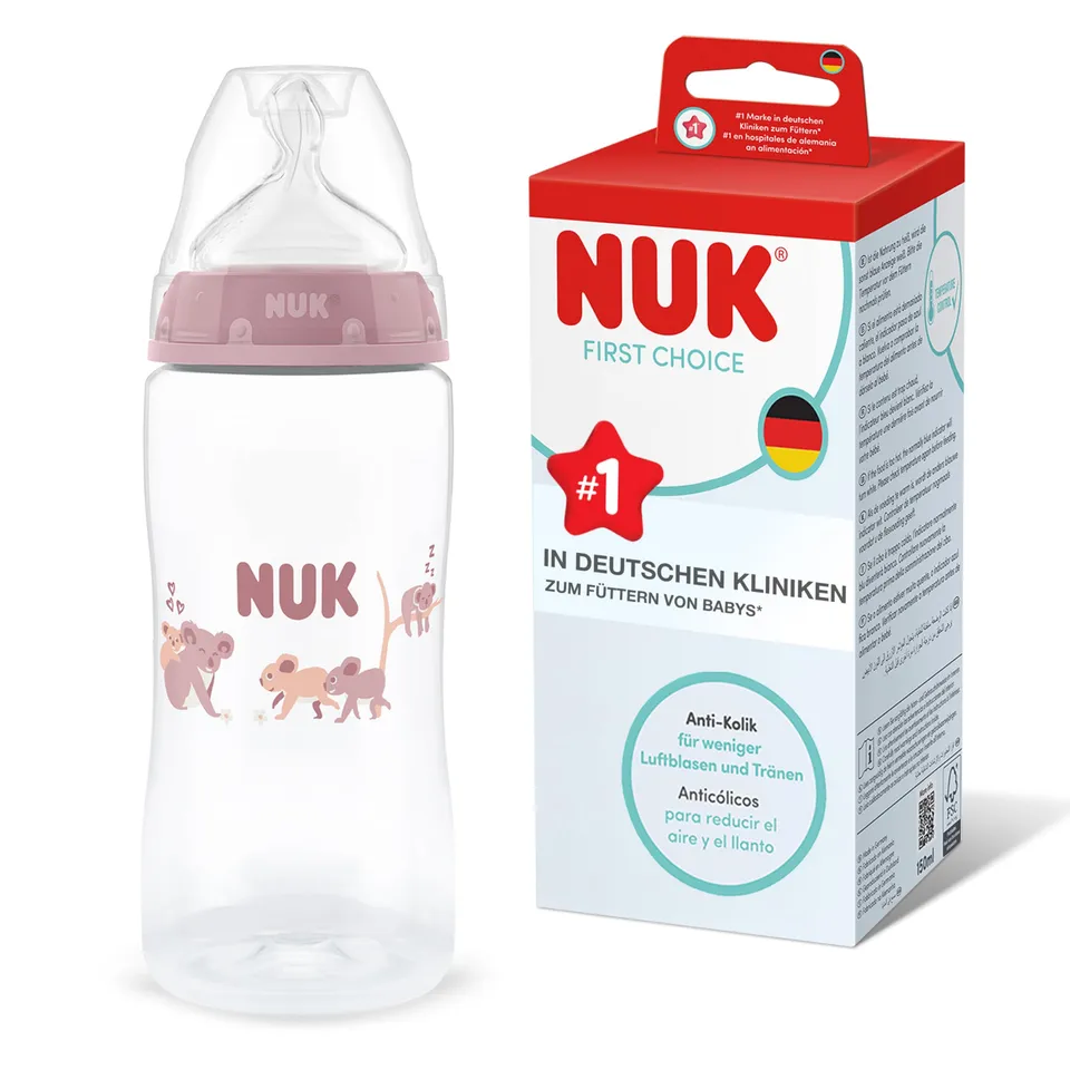 nuk-first-choice-babyflasche-300-ml-3-monate-anti-kolik-system-temperature-contr image 1