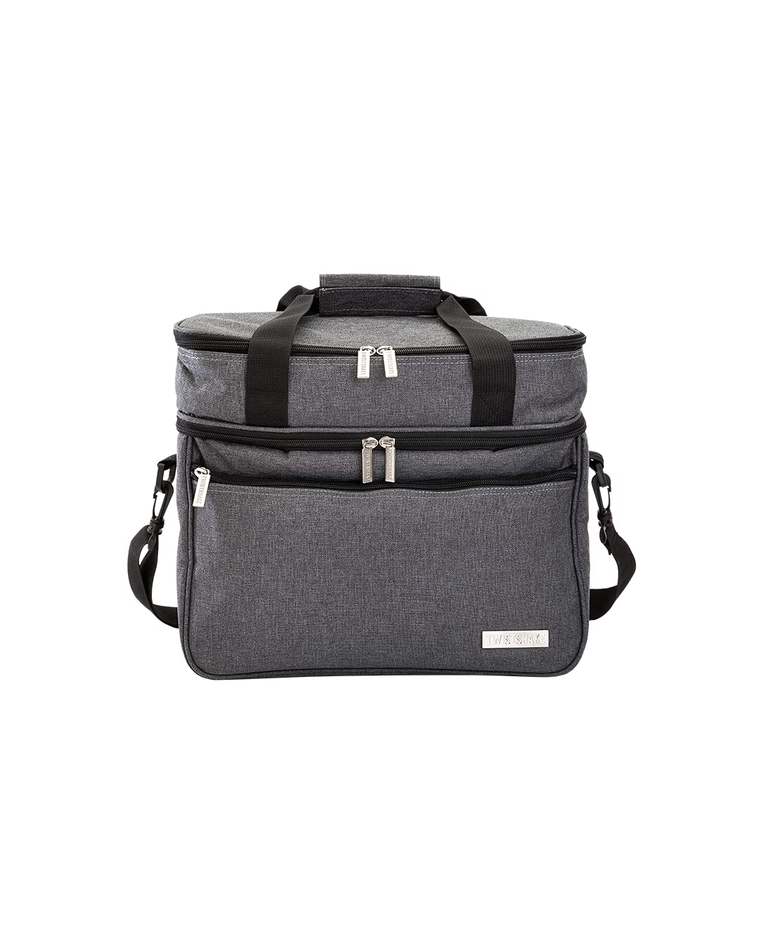twistshake-k-hltasche-21-l-faltbare-babynahrung-k-hltasche-mit-3-f-chern-grau image 1