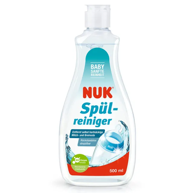 nuk-sp-lreiniger-500-ml-parf-mfrei-ph-neutral-f-r-babyflaschen-trinksauger-zubeh image 1