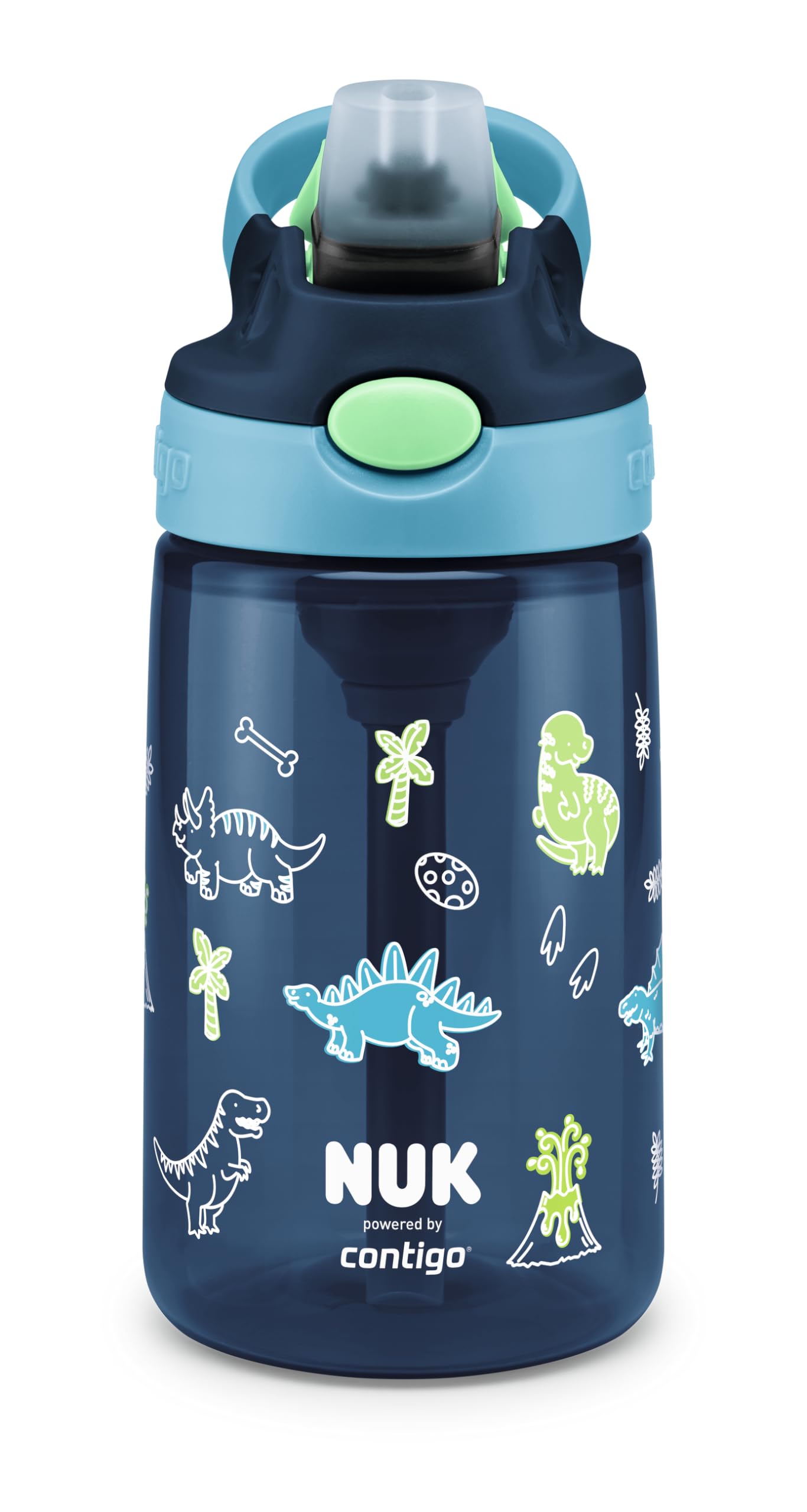 nuk-by-contigo-easy-straw-cup-trinkflasche-mit-trinkhalm-420-ml-tritan-bpa-frei- image 1