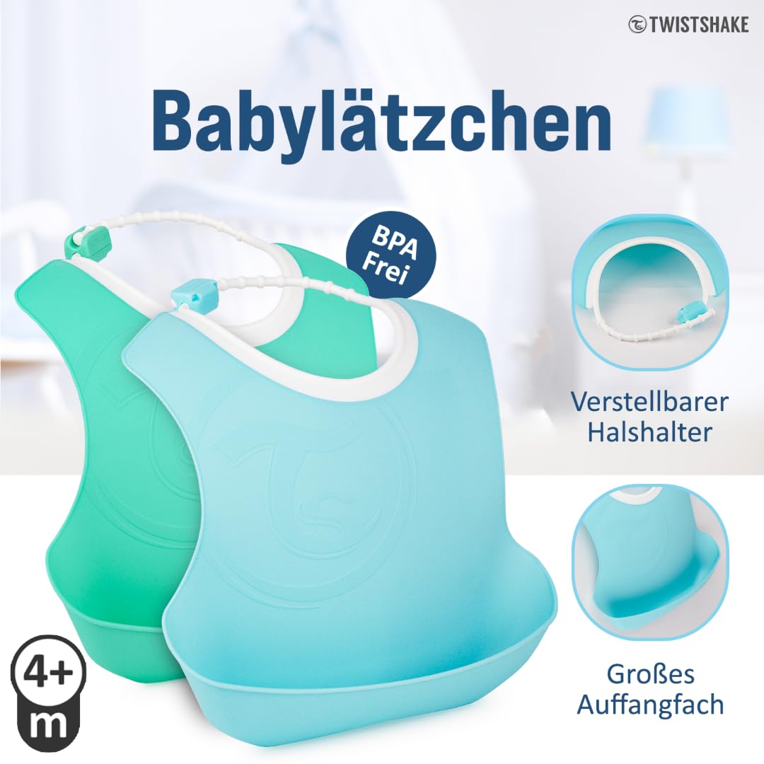 twistshake-babyl-tzchen-2er-pack-verstellbar-wasserdicht-bpa-frei-blaugr-n image 2