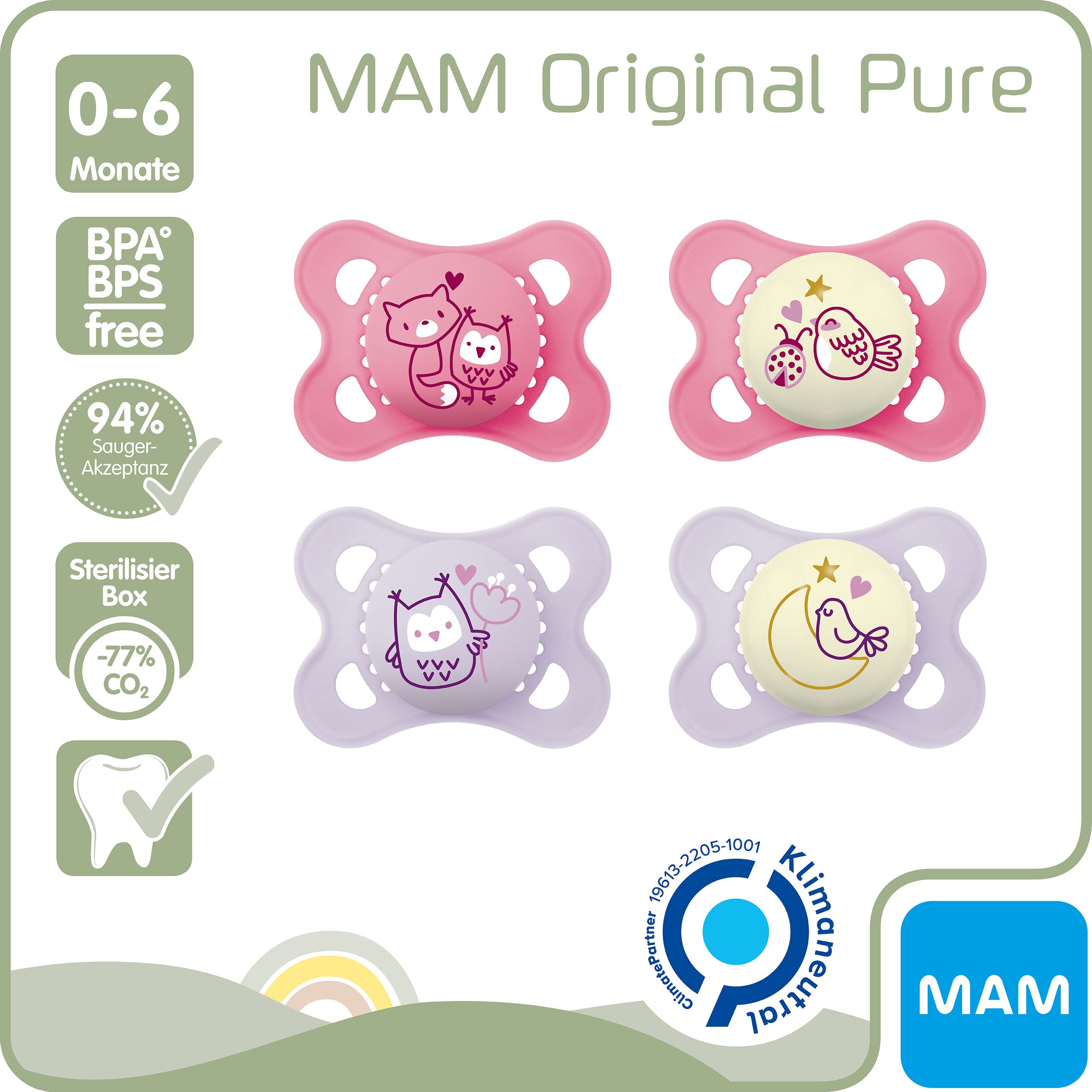 mam-original-pure-day-night-schnuller-4er-set-0-6-monate-nachhaltig-skinsoft-sil image 5