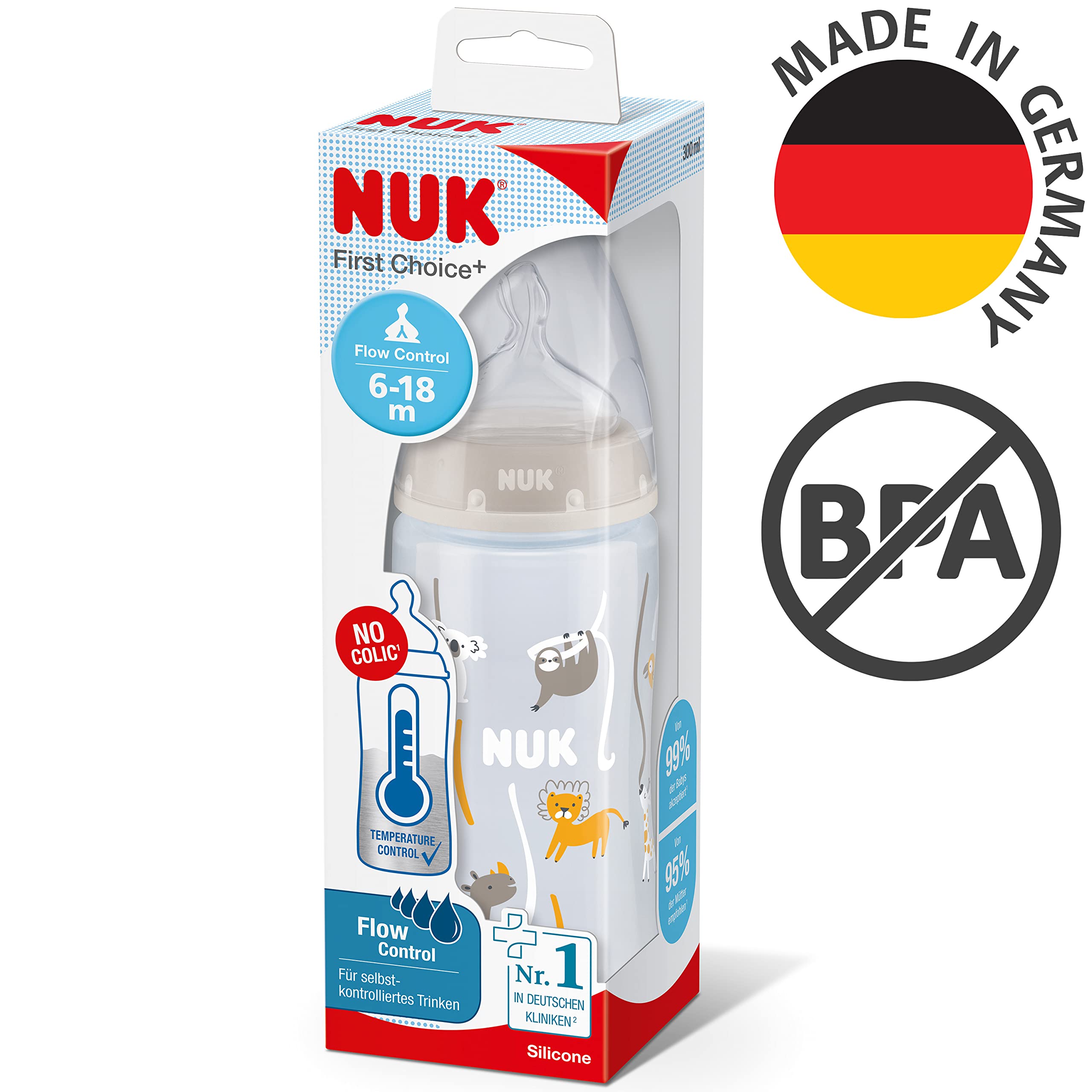 nuk-first-choice-babyflasche-6-18-monate-300-ml-temperature-control-flow-control image 7
