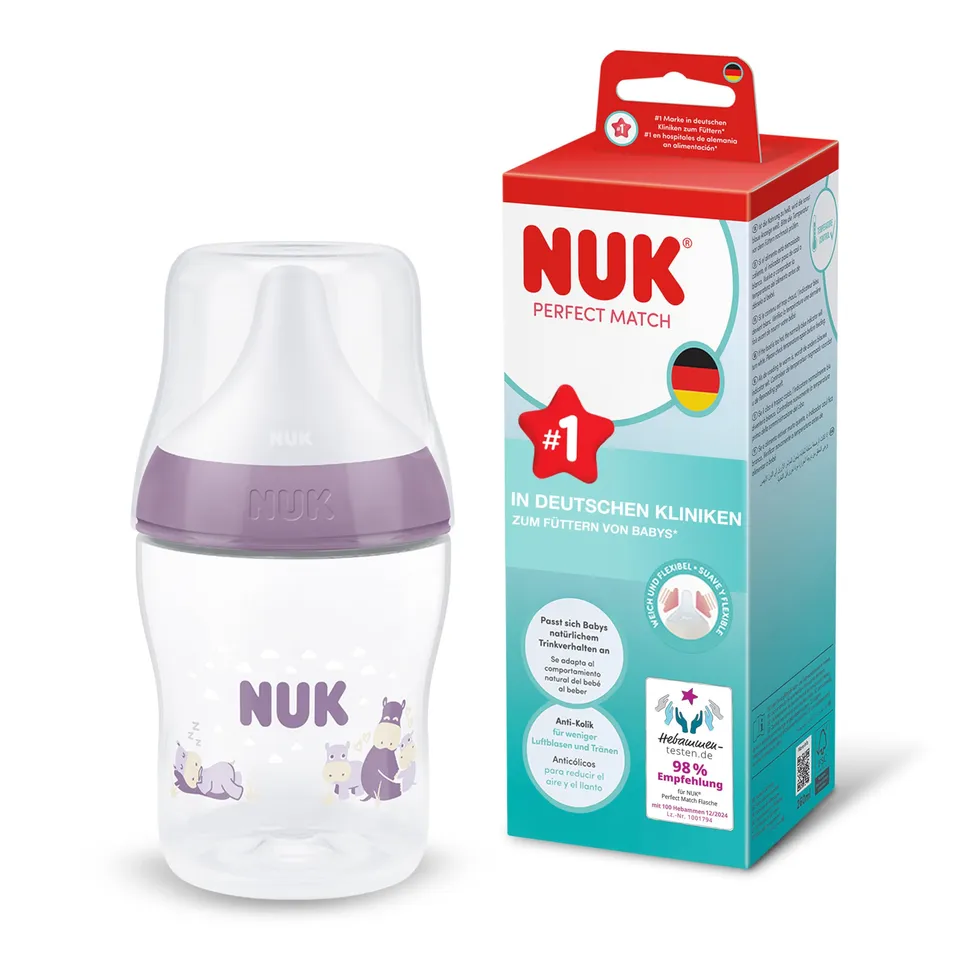 nuk-perfect-match-babyflasche-150-ml-0-monate-anti-kolik-temperature-control-nil image 1