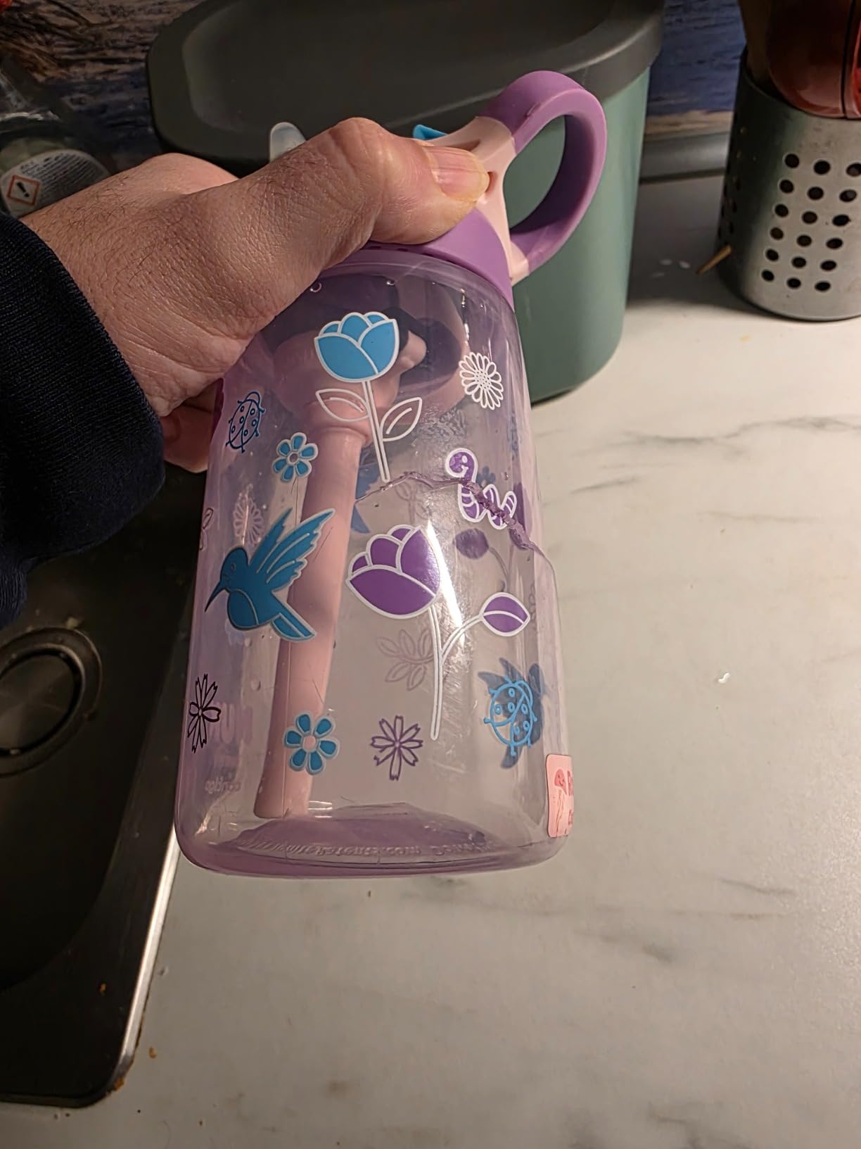 Tolle Flasche für die Schule